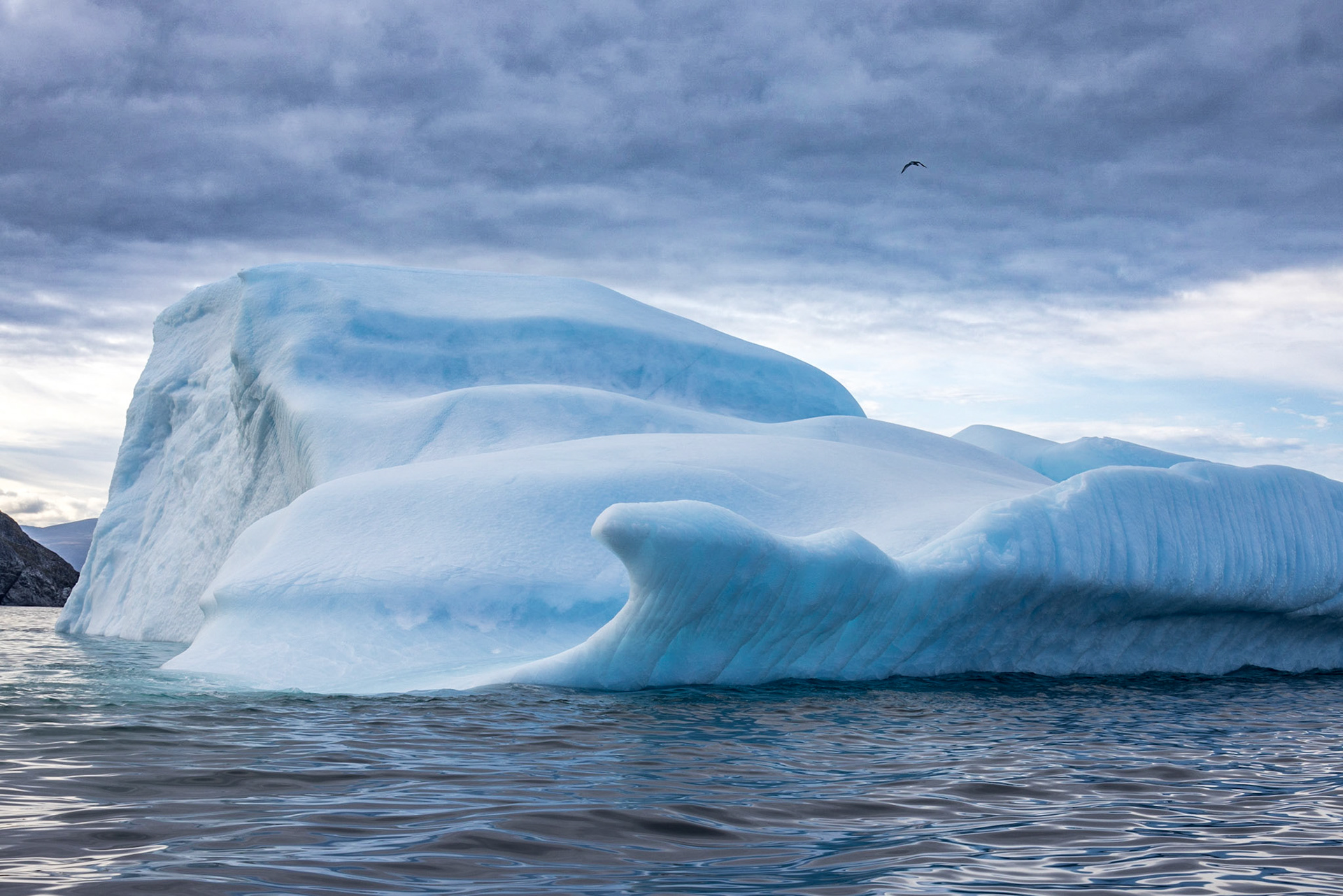 Zodiac ride back to Base Camp, Torngats, NL