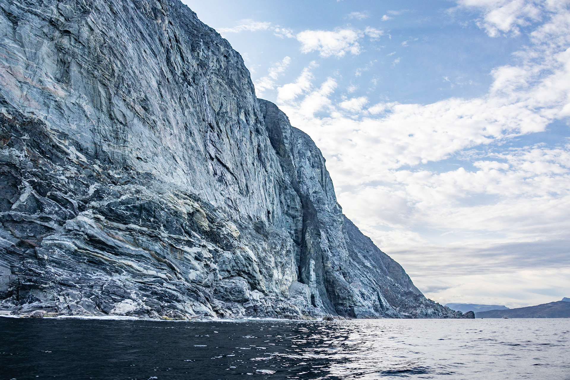 Zodiac ride back to Base Camp, Torngats, NL