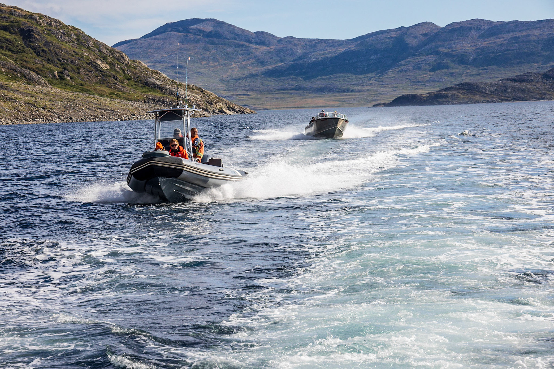 Field Trip up the North Arm, Torngat Mtns, NL