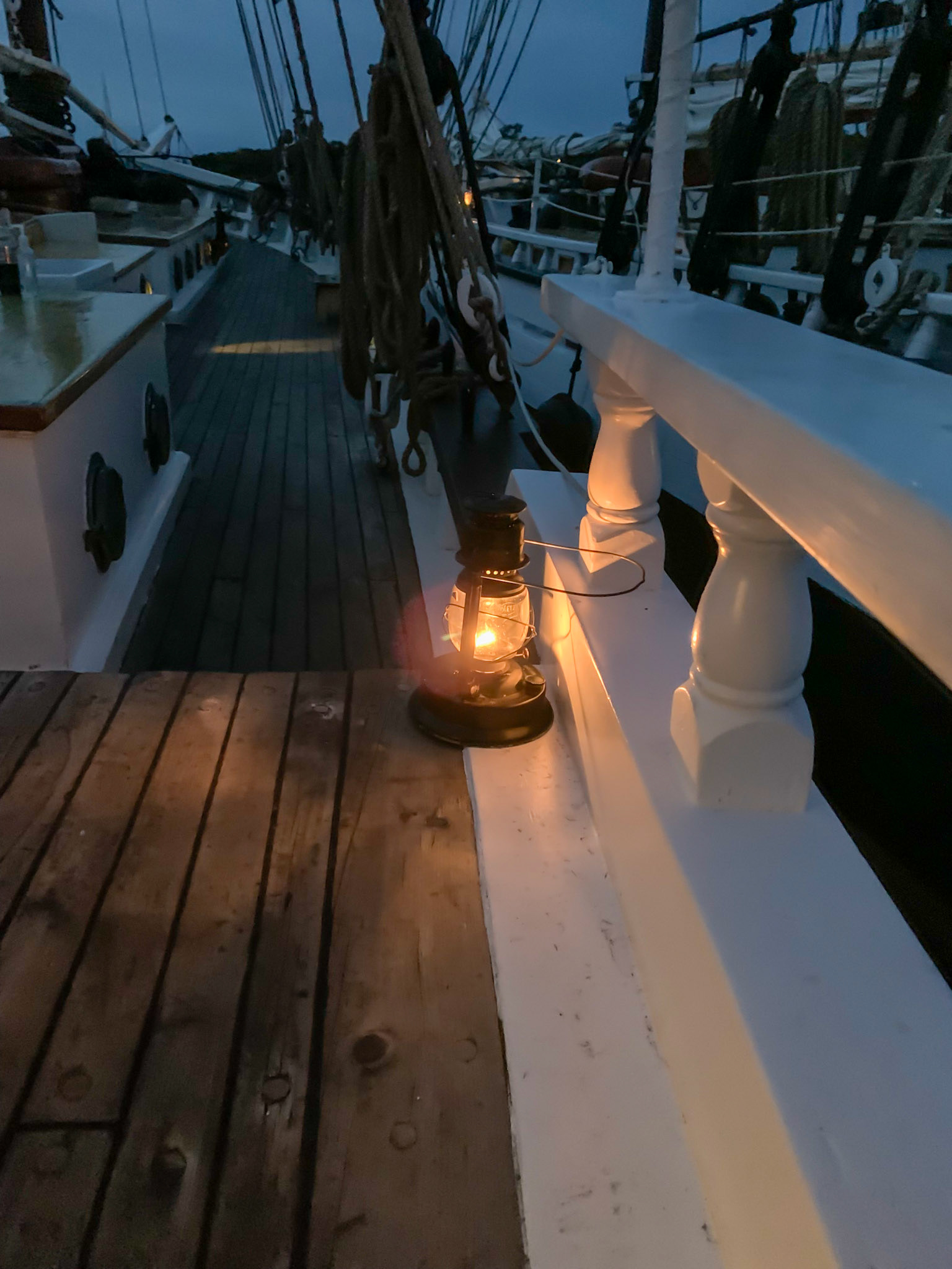 Departure Breakfast, Camden Harbor, ME