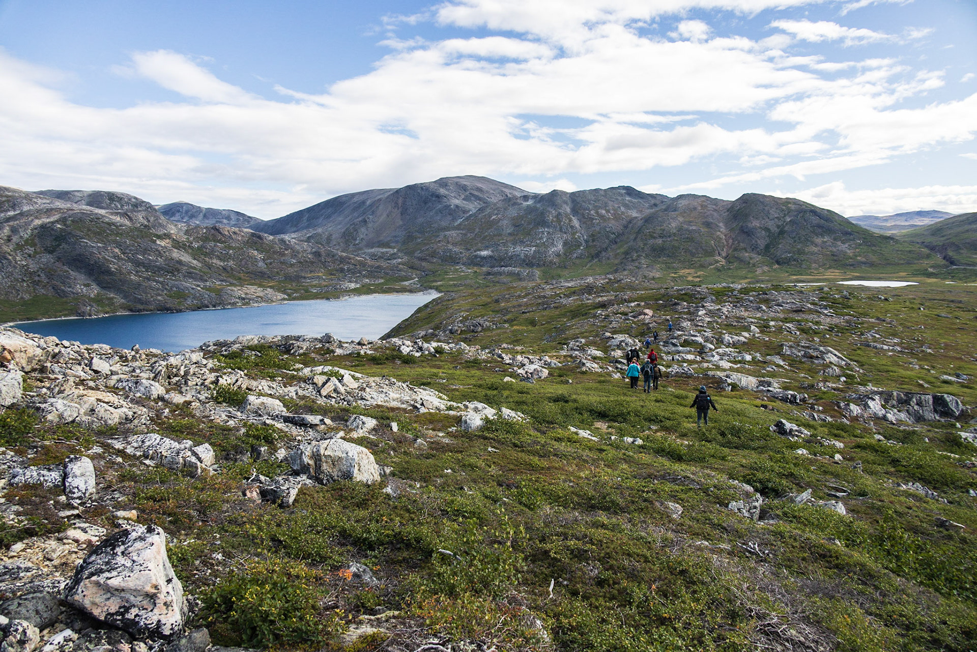 Ridge Hike, St John's Bay, Torngat Mountains, NL