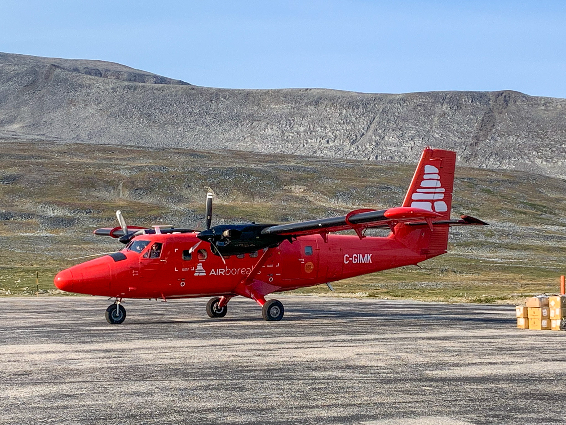 Twin Otter, Back to Goose Bay-Happy Valley, NL