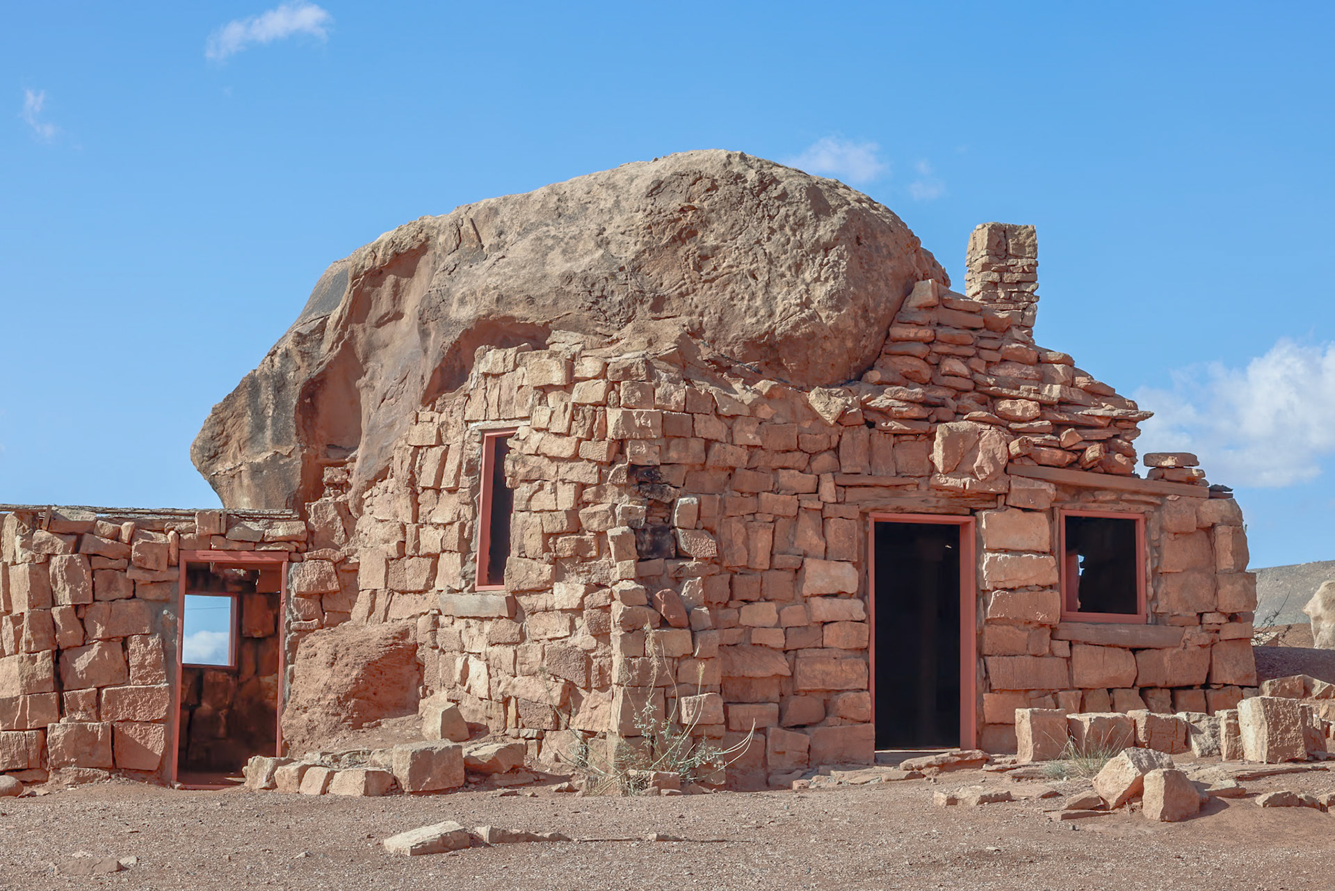 Cliff Dwellers Stone House, Marble Canyon, AZ