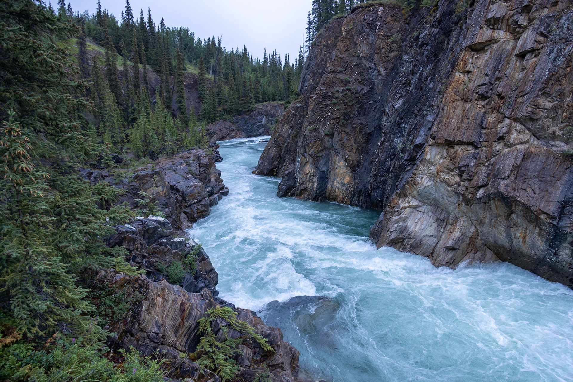 Lapie River, Canol Rd, Yukon