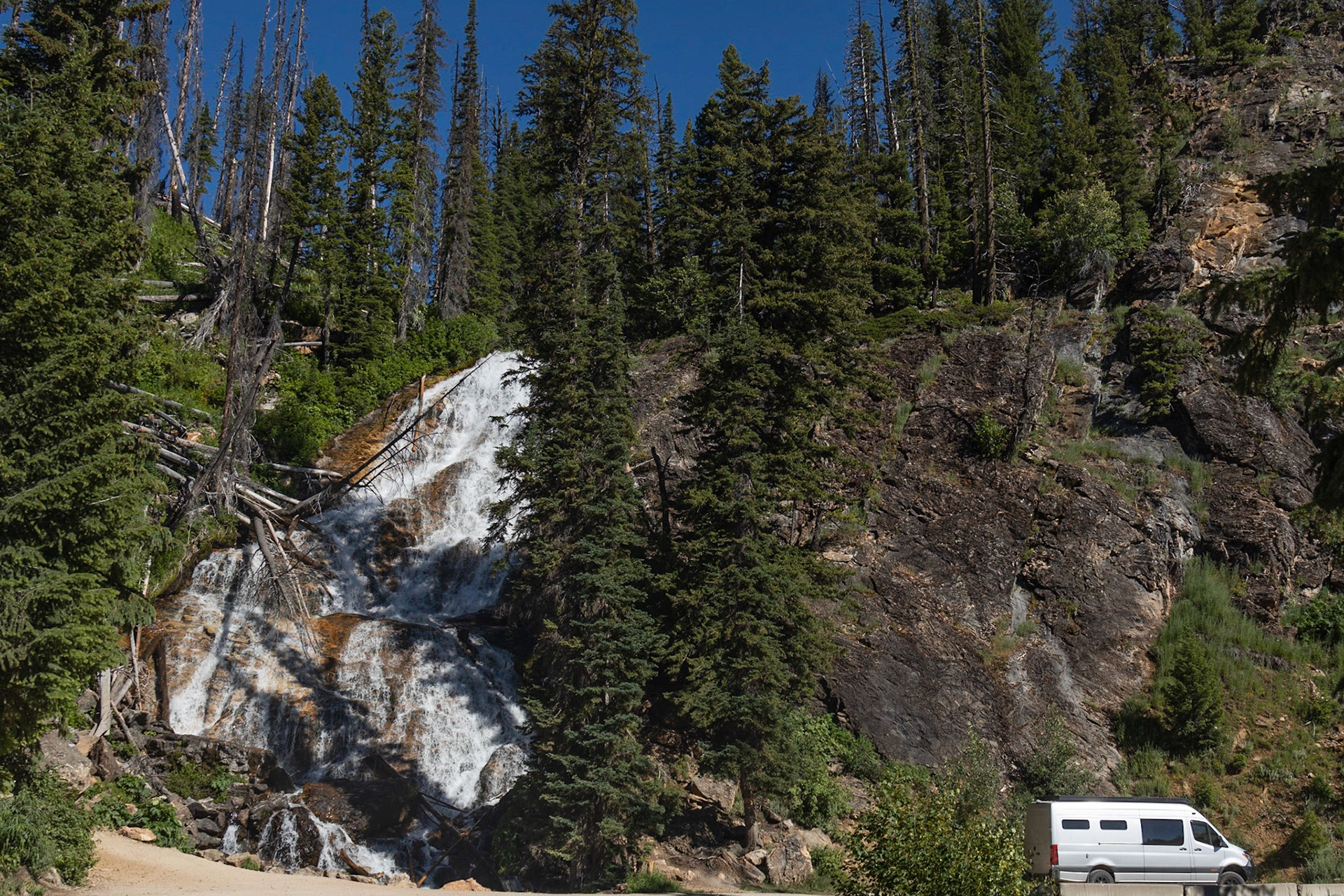 Skalkaho Falls, Skalkaho Road MT