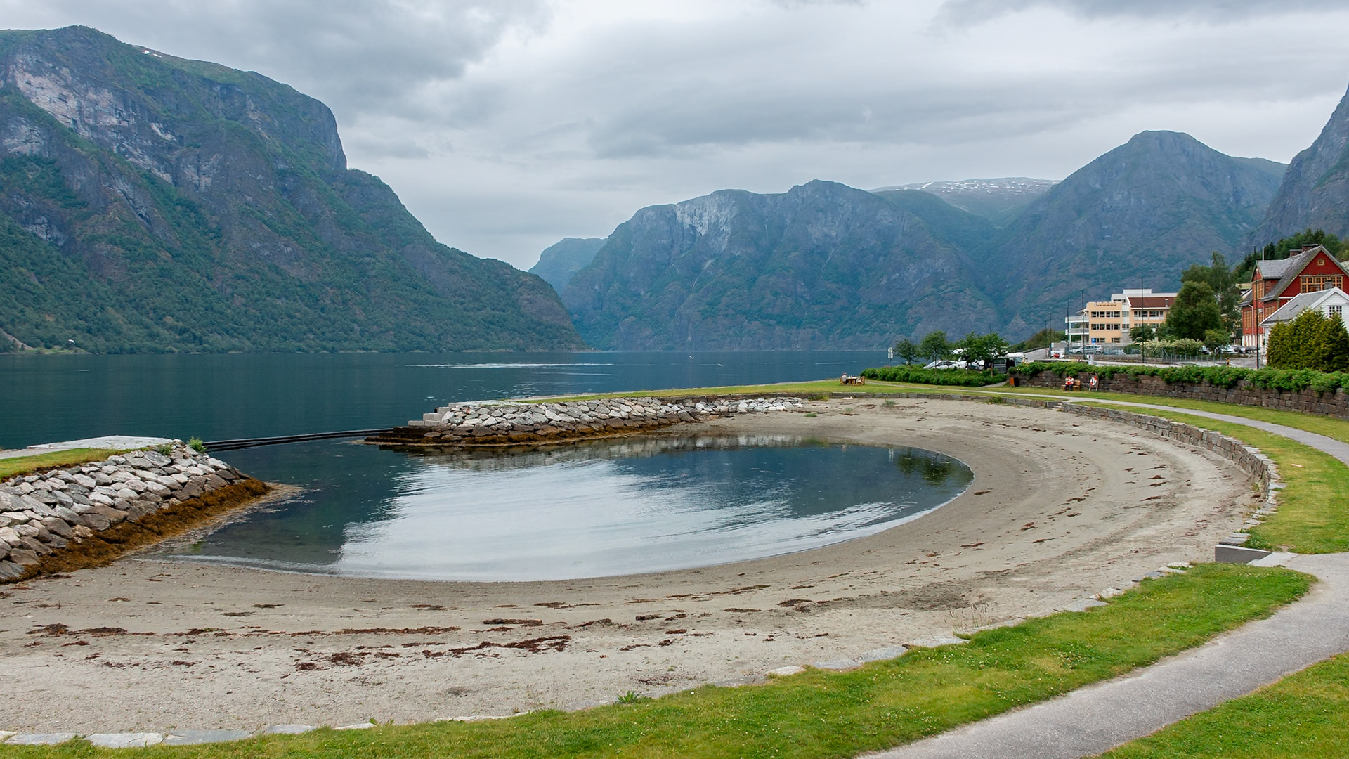 Norway, ferry between Gudvangen and Aurland