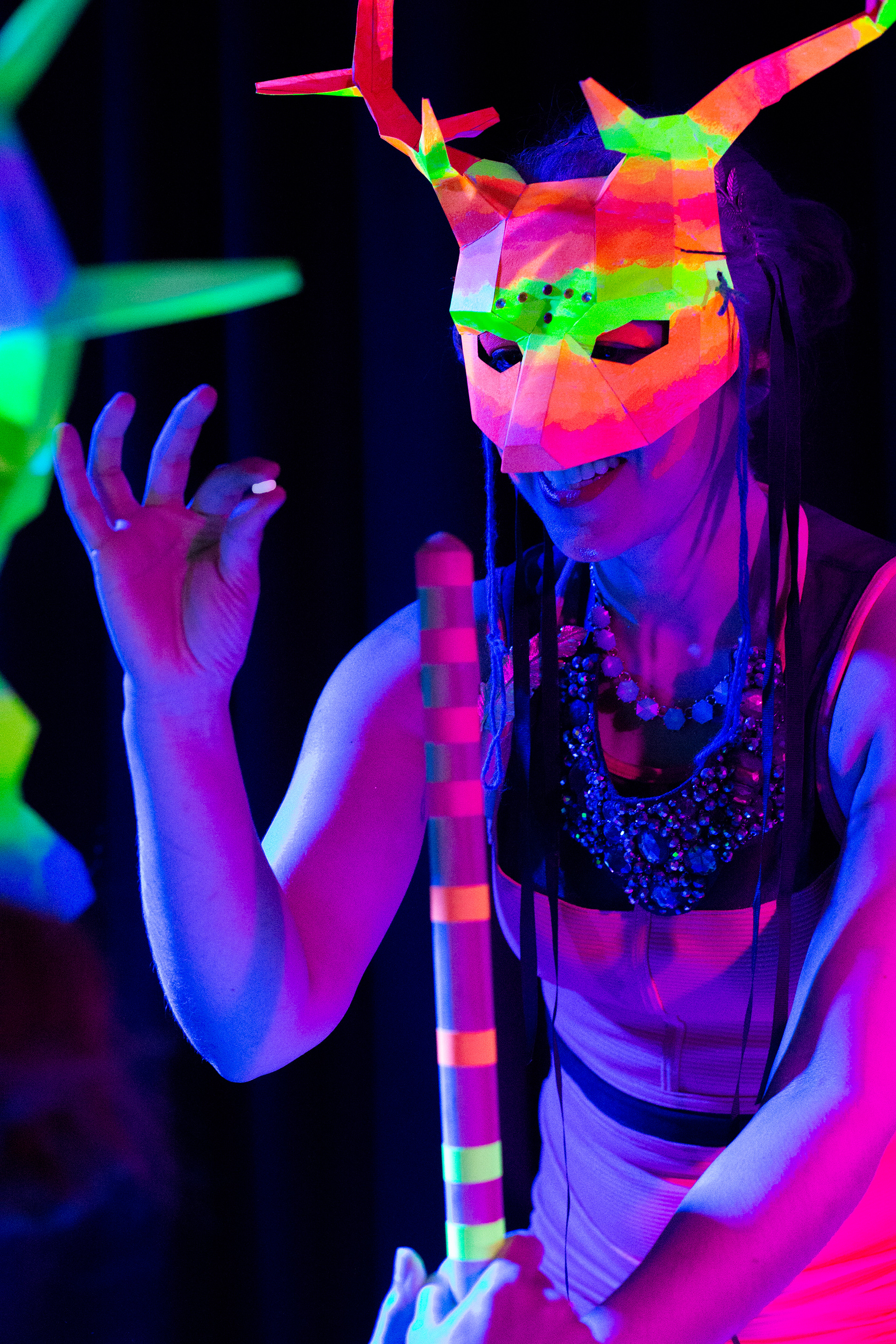 Digital - Stills for live performance 'The Bacchae'