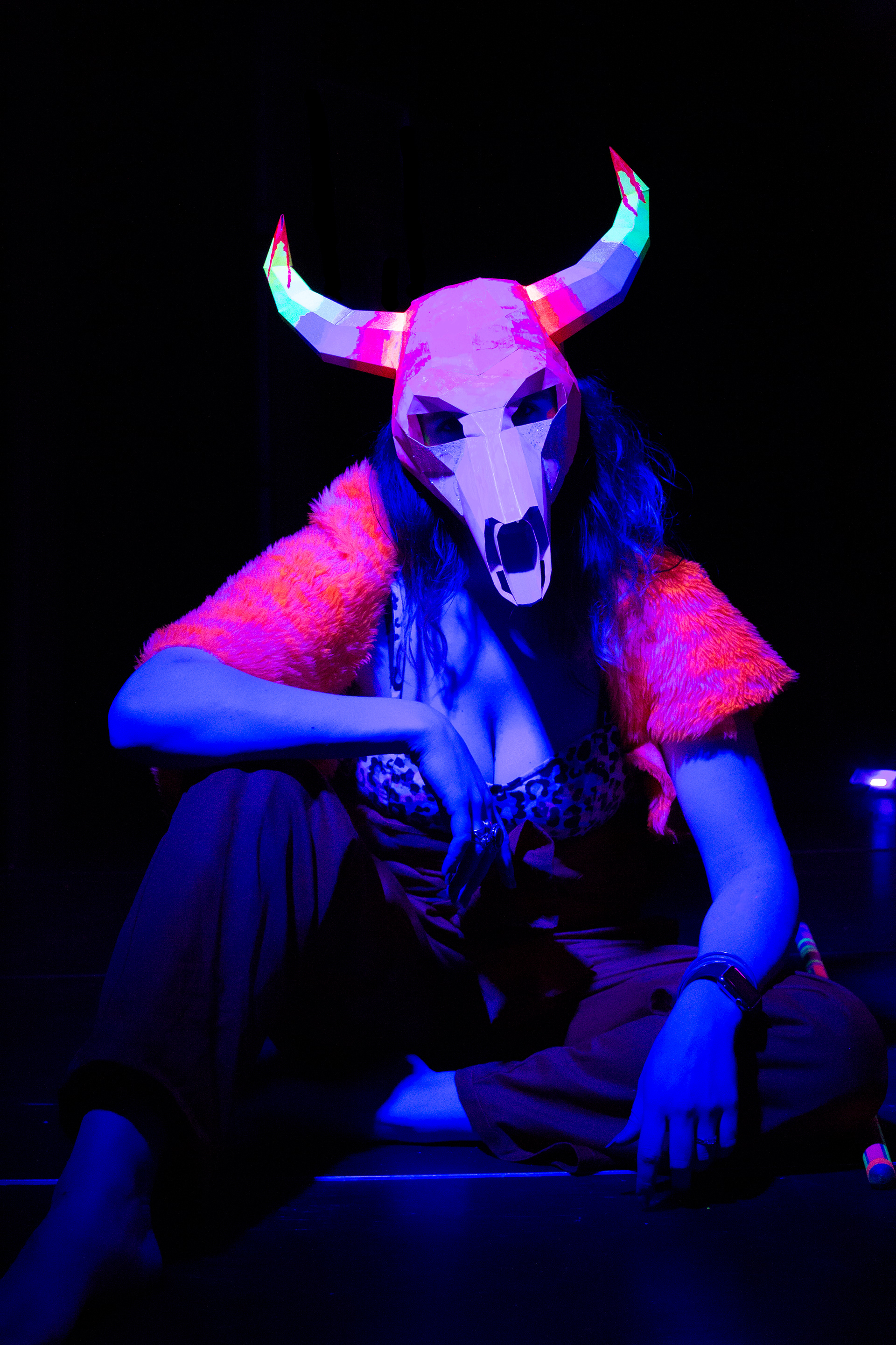 Digital - Stills for live performance 'The Bacchae'