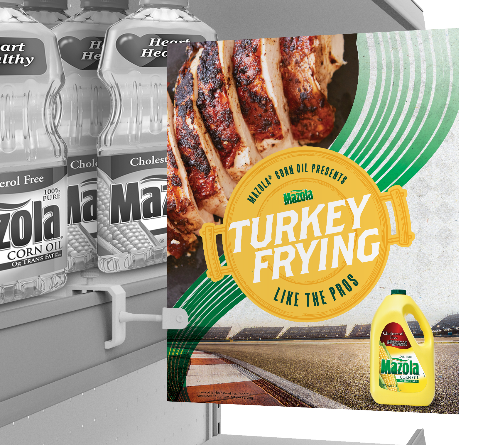 In-store shelf talker: FRONT