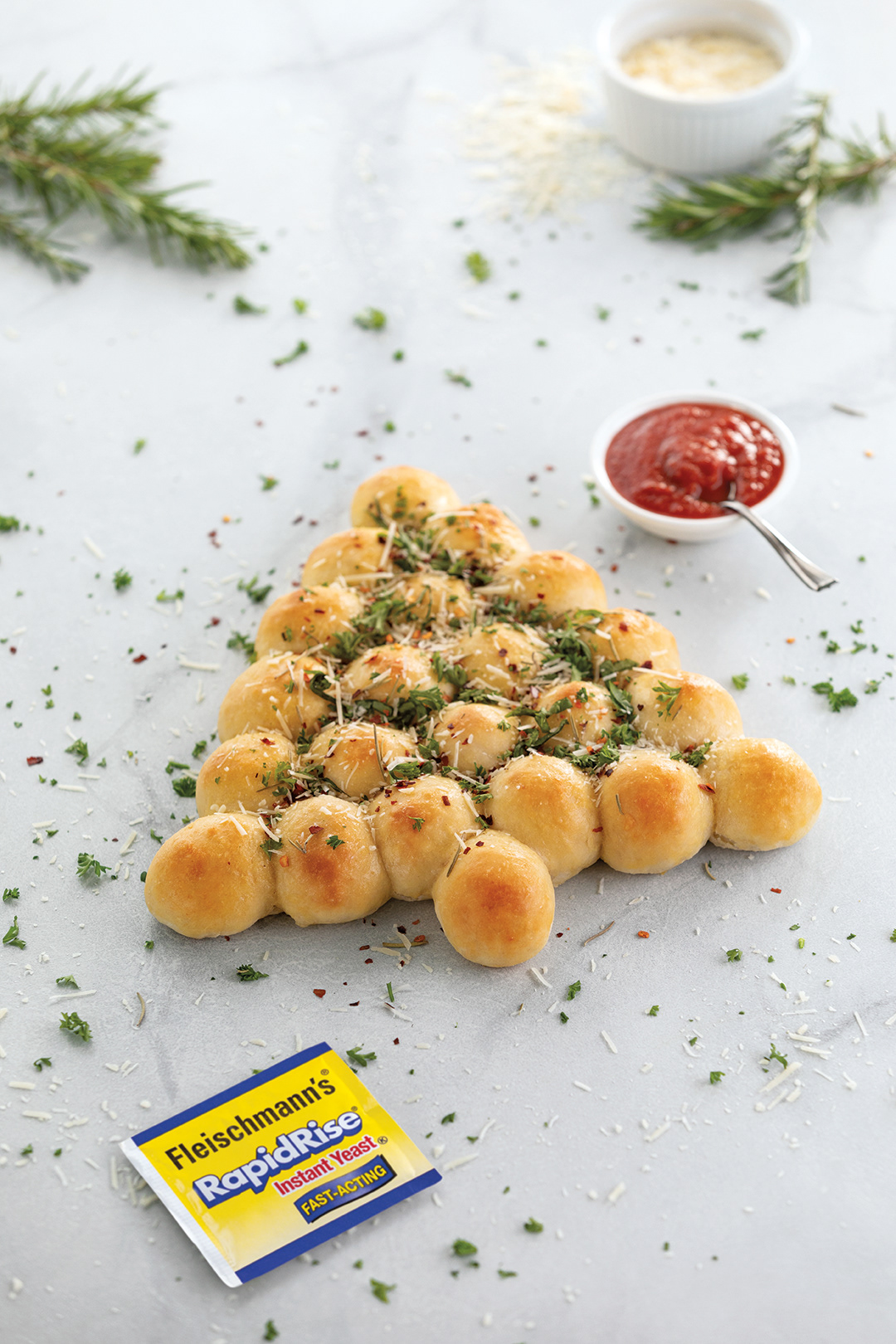 Pull-Apart Pizza Tree