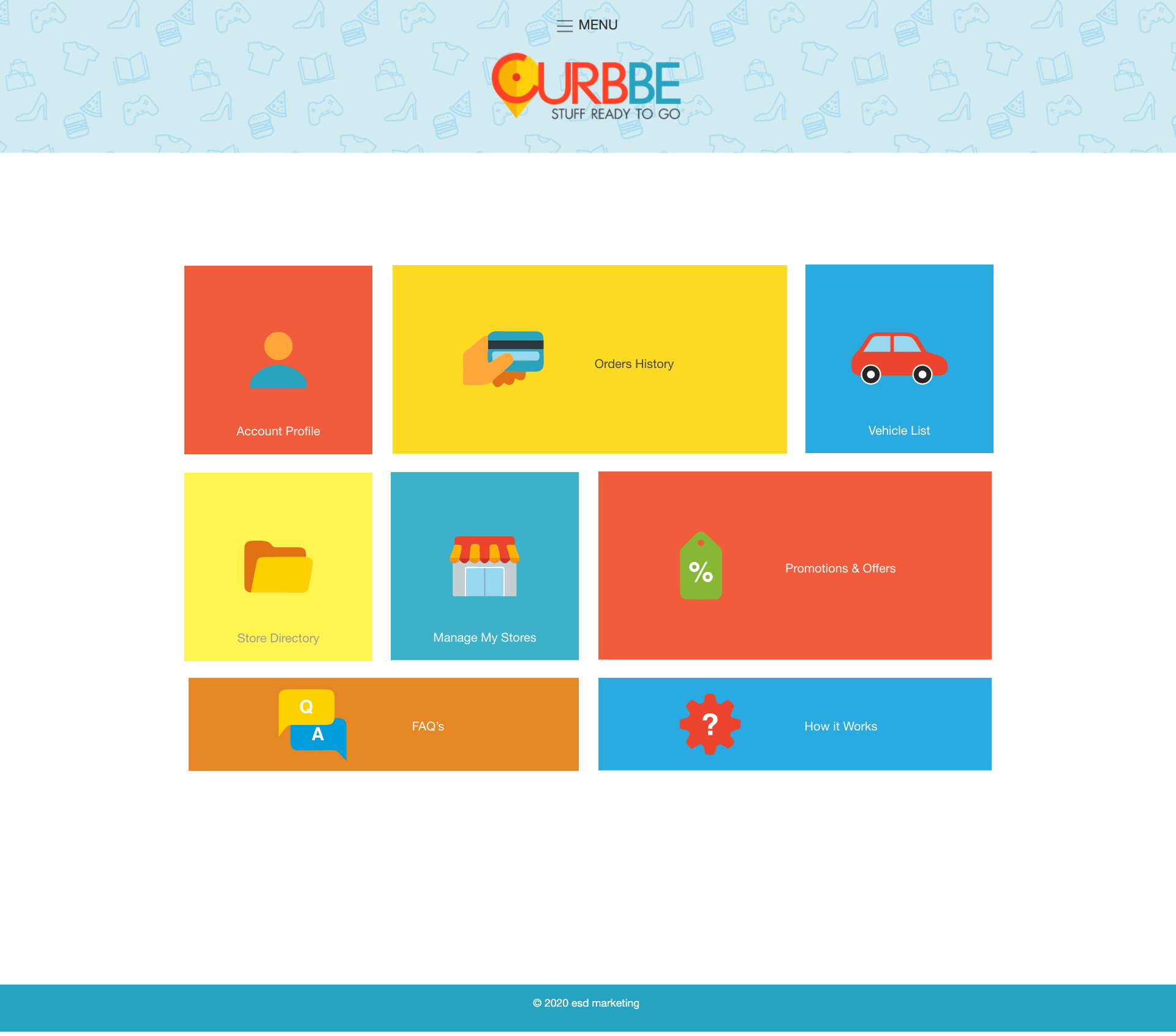 Homepage Concept 3