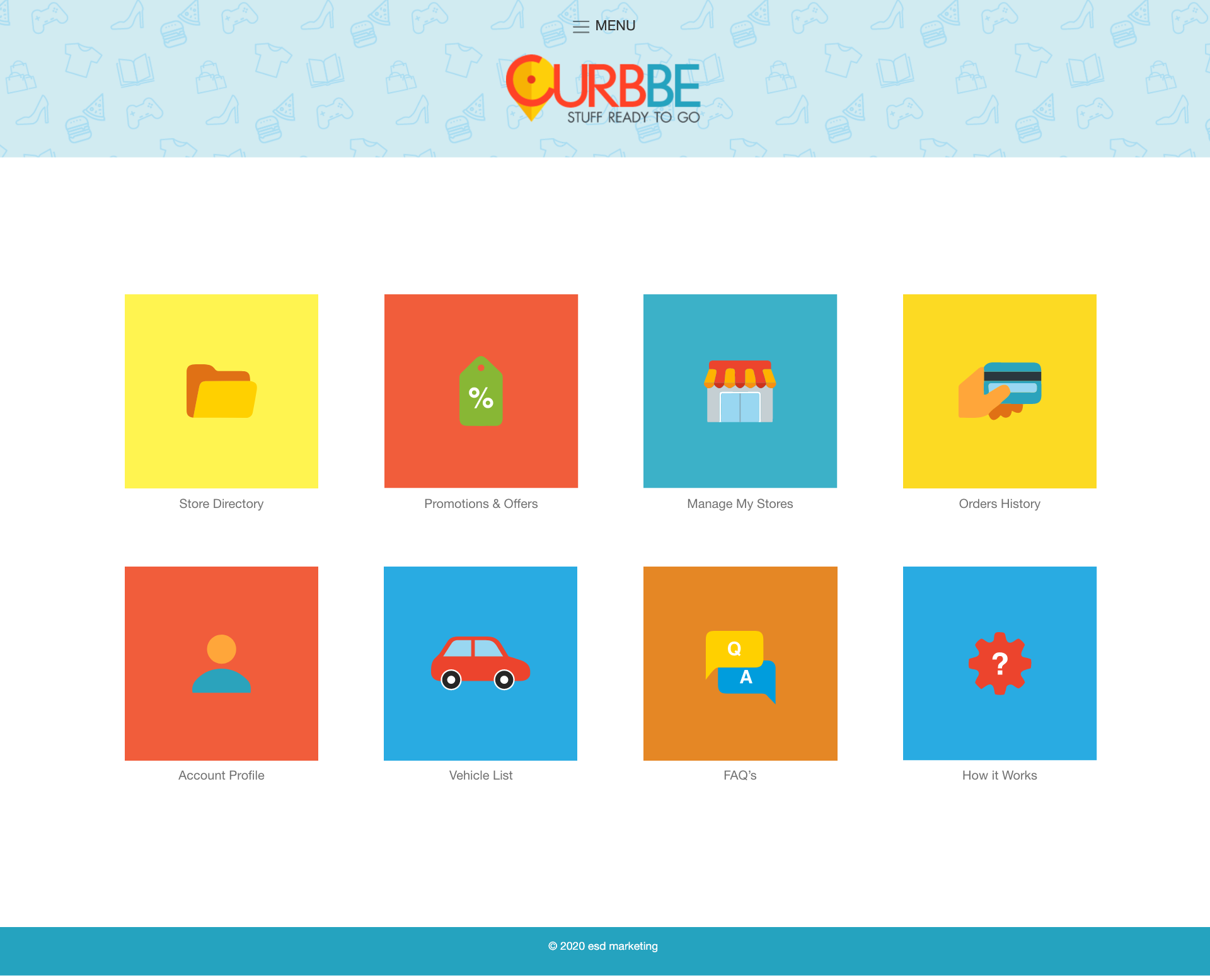 Homepage Concept 1