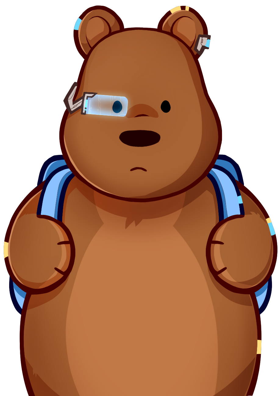 Herbet the Bear Character Sprite for KITSUNETIC (2023)