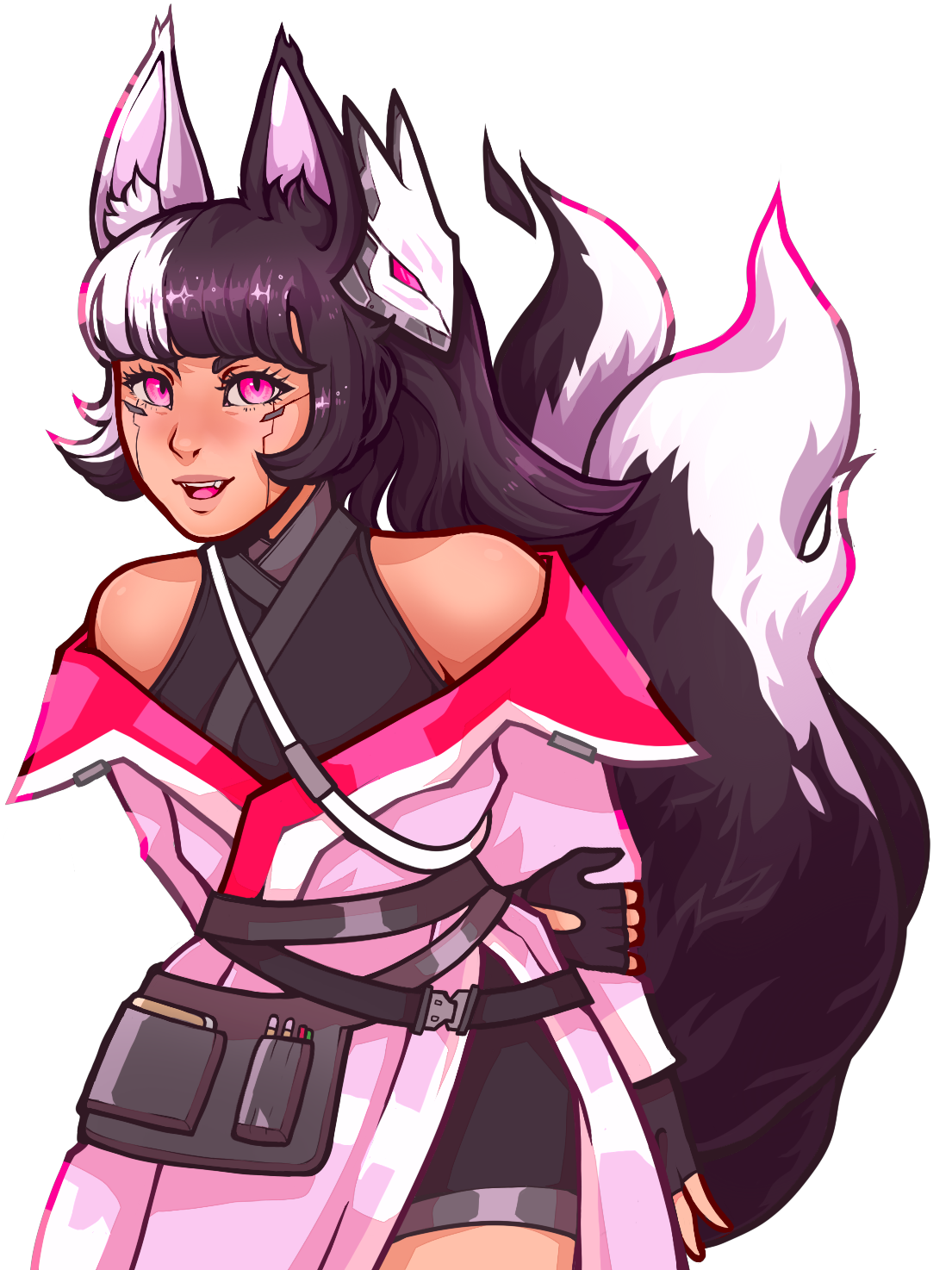 Kit Character Sprite for KITSUNETIC (2023)