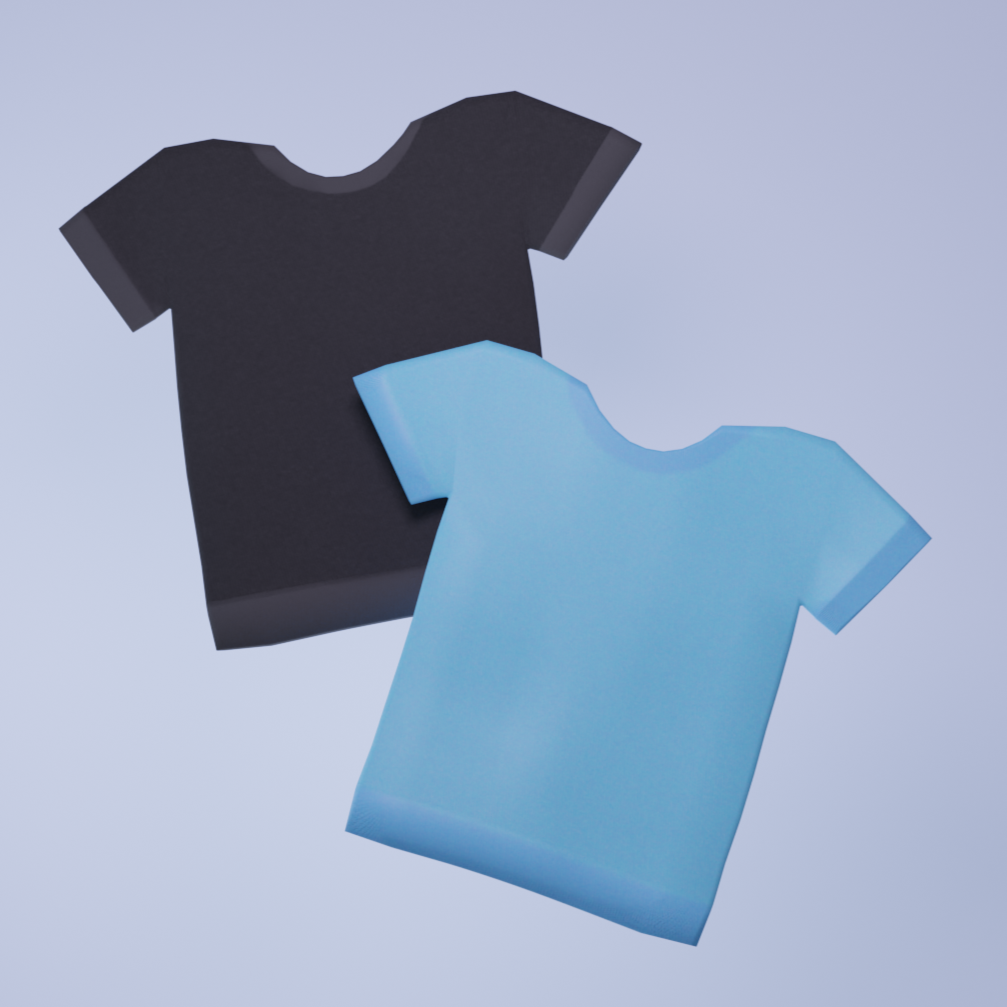 Shirt Models for “Grouping With Sketchy” (c) WHIZKID GAMES