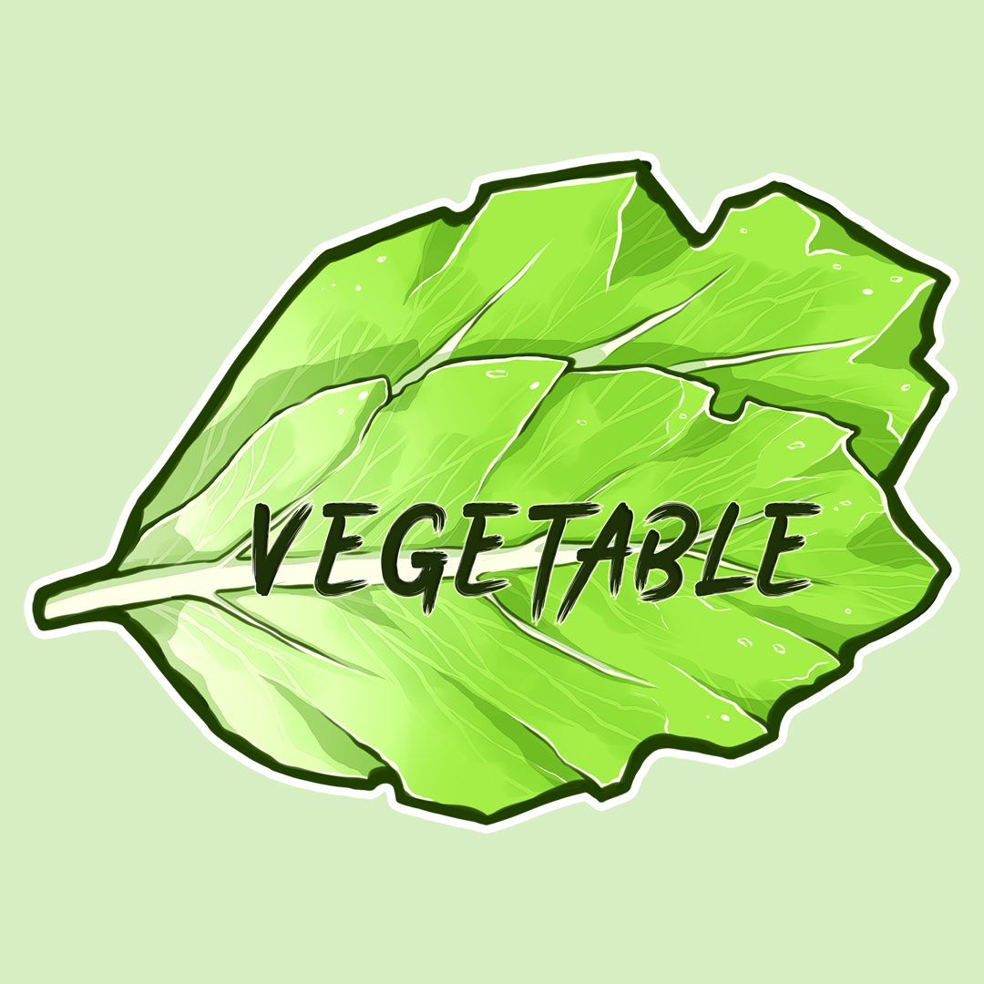 “Vegetable” Card for BURGERMEISTER Board Game