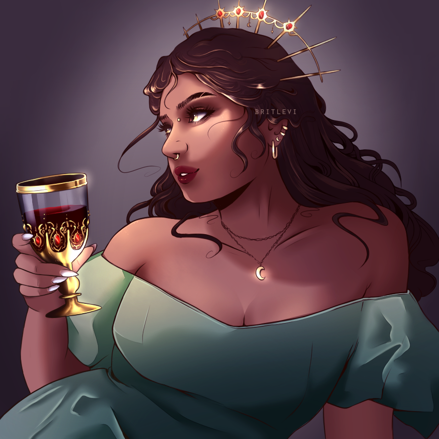 Lady and Wine, Original Character