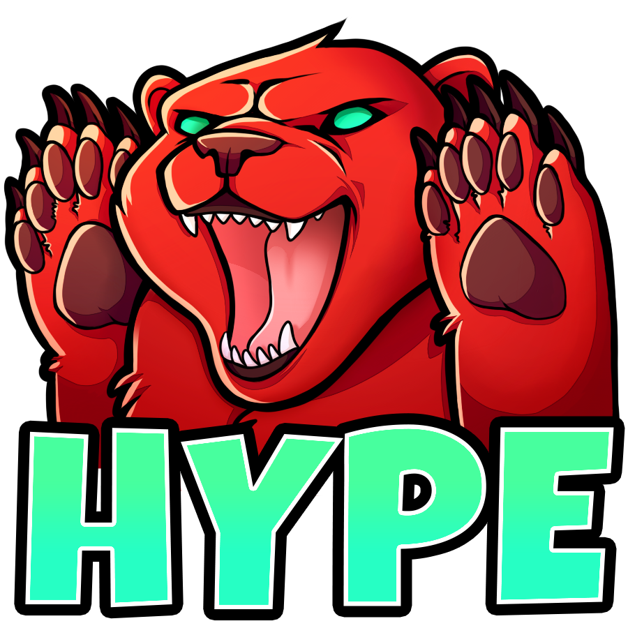 HYPE Emote for BEARXCLAW