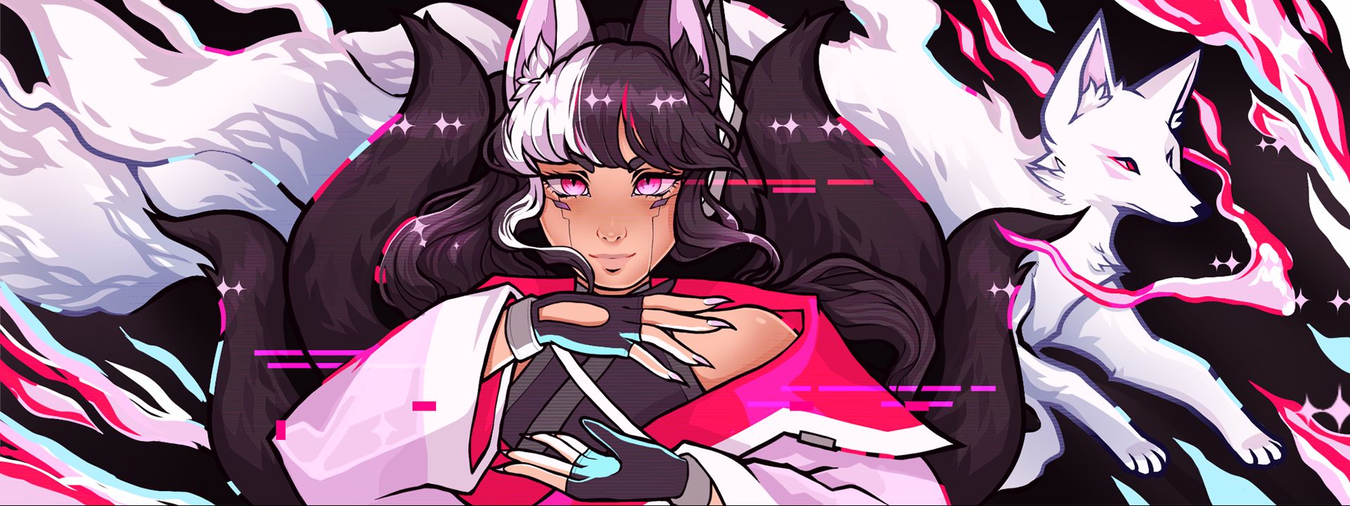 Banner Art for KITSUNETIC (2023)