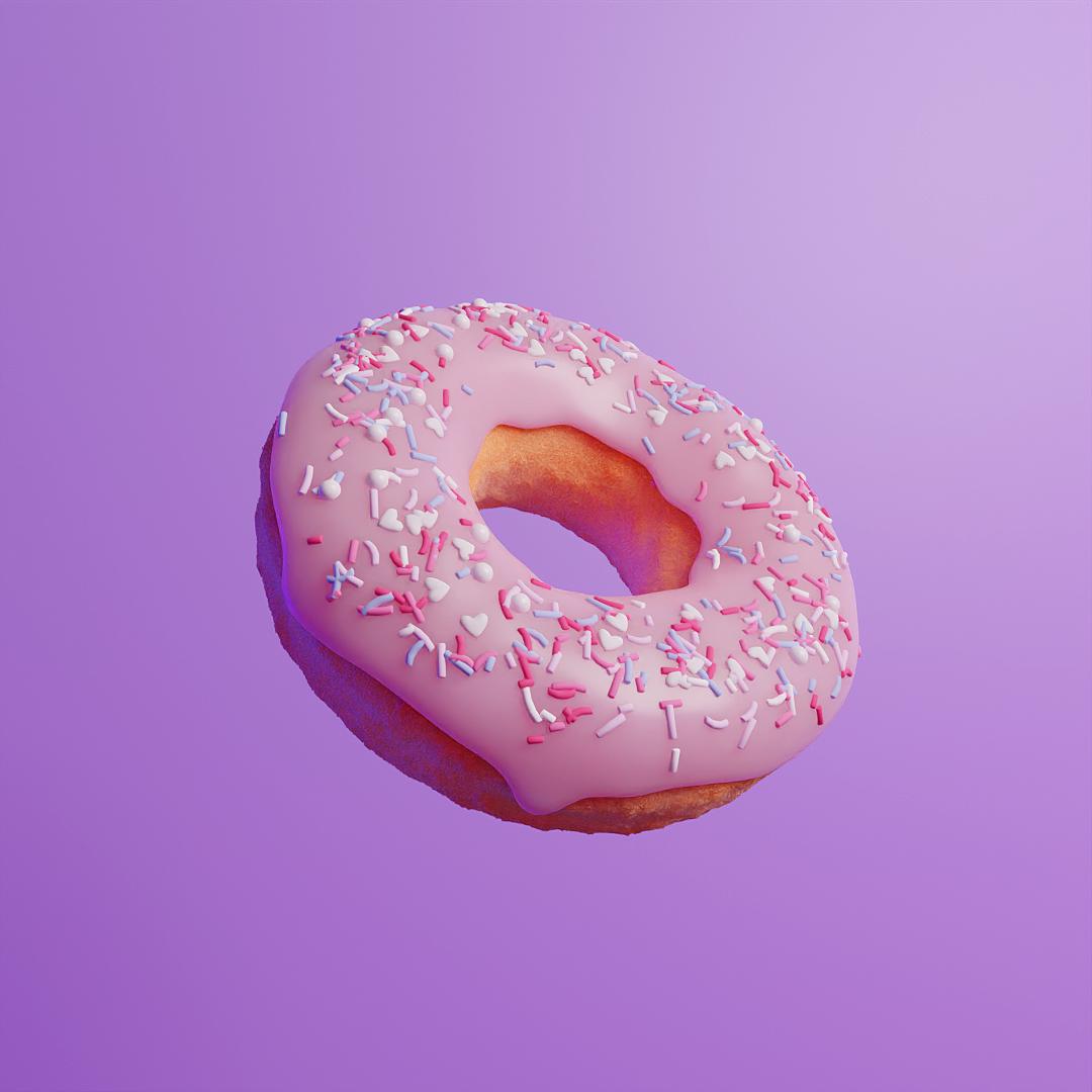 Valentines Day Donut