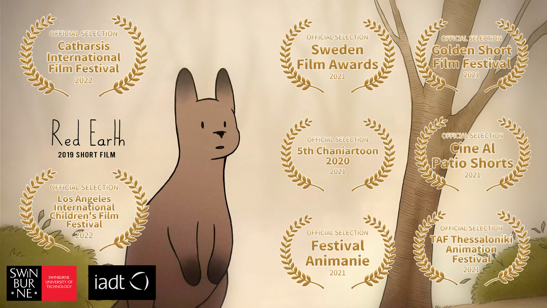 "RED EARTH" Award Poster