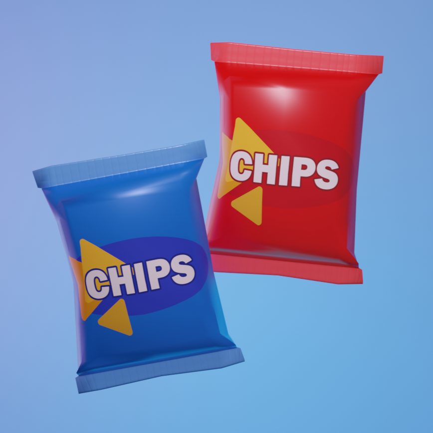 Chip Packets for “Grouping With Sketchy” (c) WHIZKID GAMES