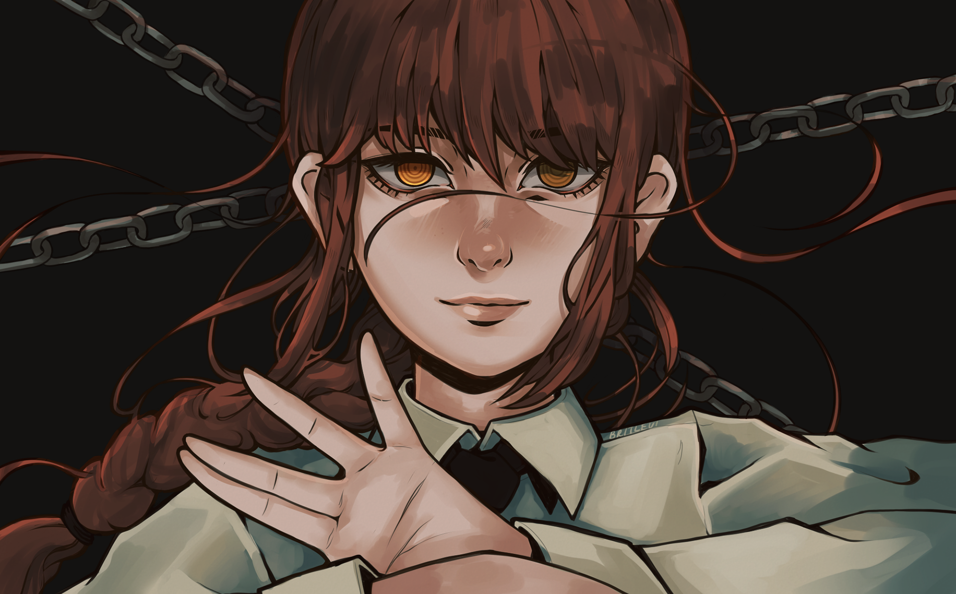 Makima CHAINSAW MAN, Fanart