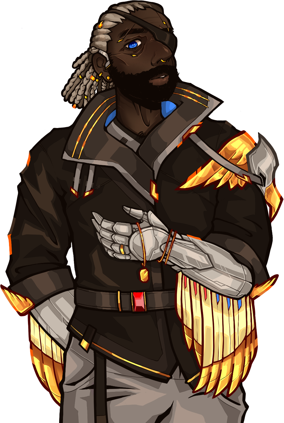 Horus Character Sprite for KITSUNETIC (2023)
