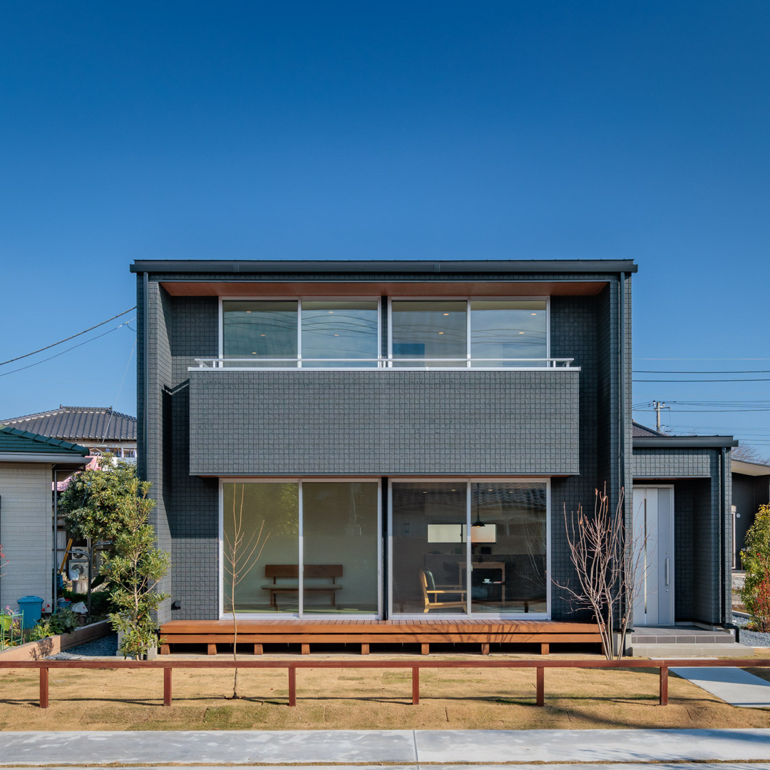 日中の住宅外観撮影