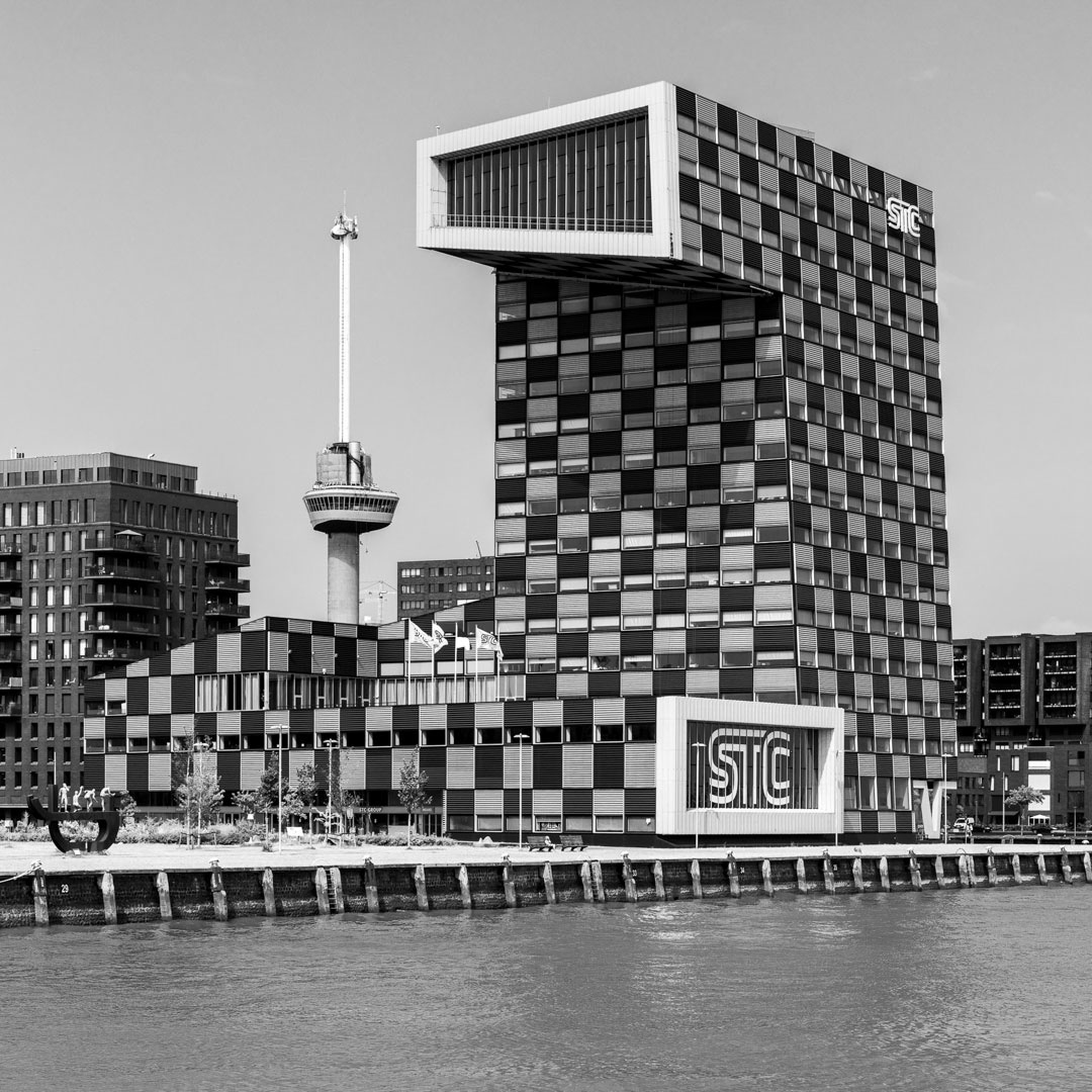 Concrete Rhythm - a cityscape in Rotterdam.  