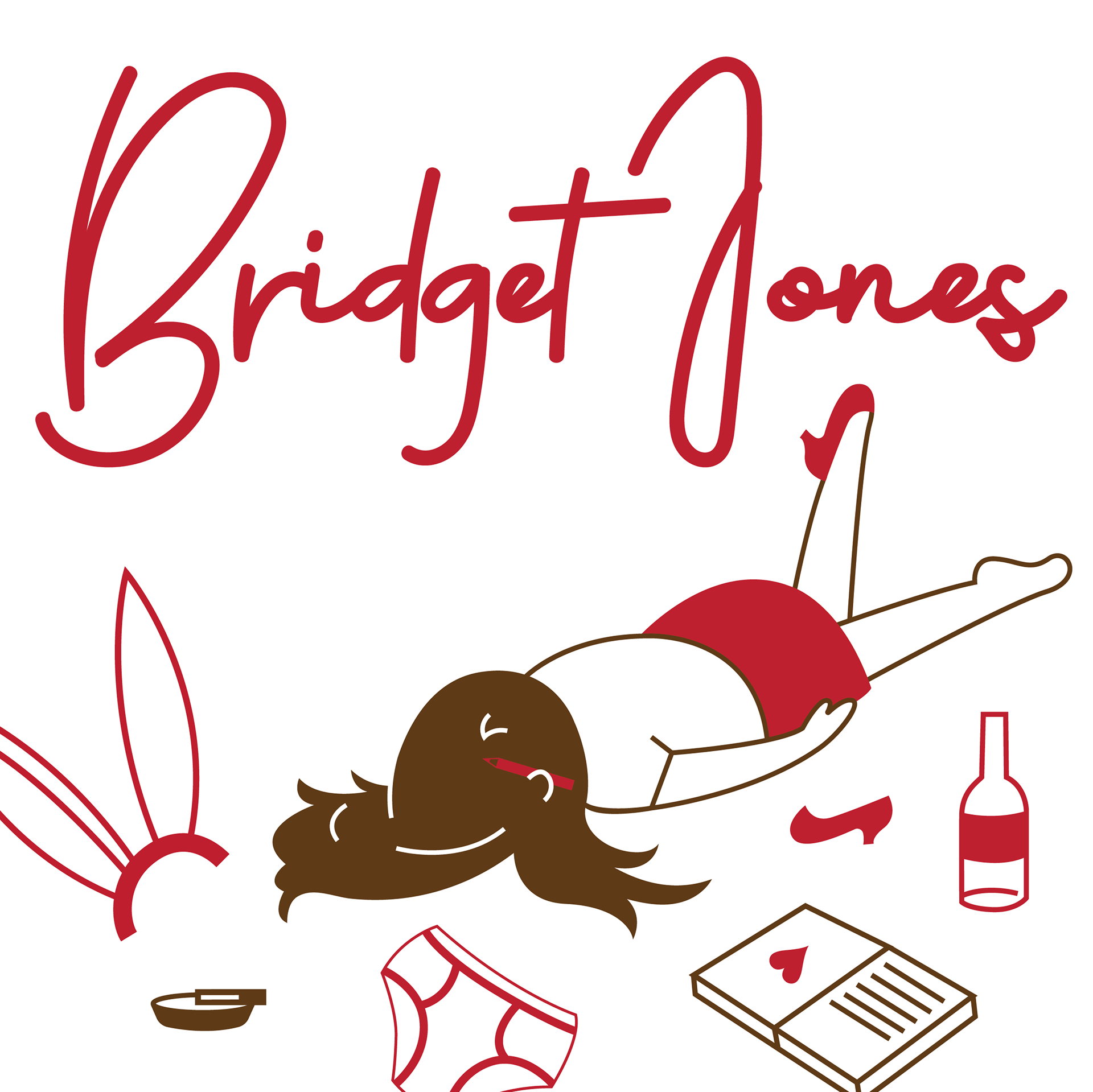 Bridget Jones Illustration