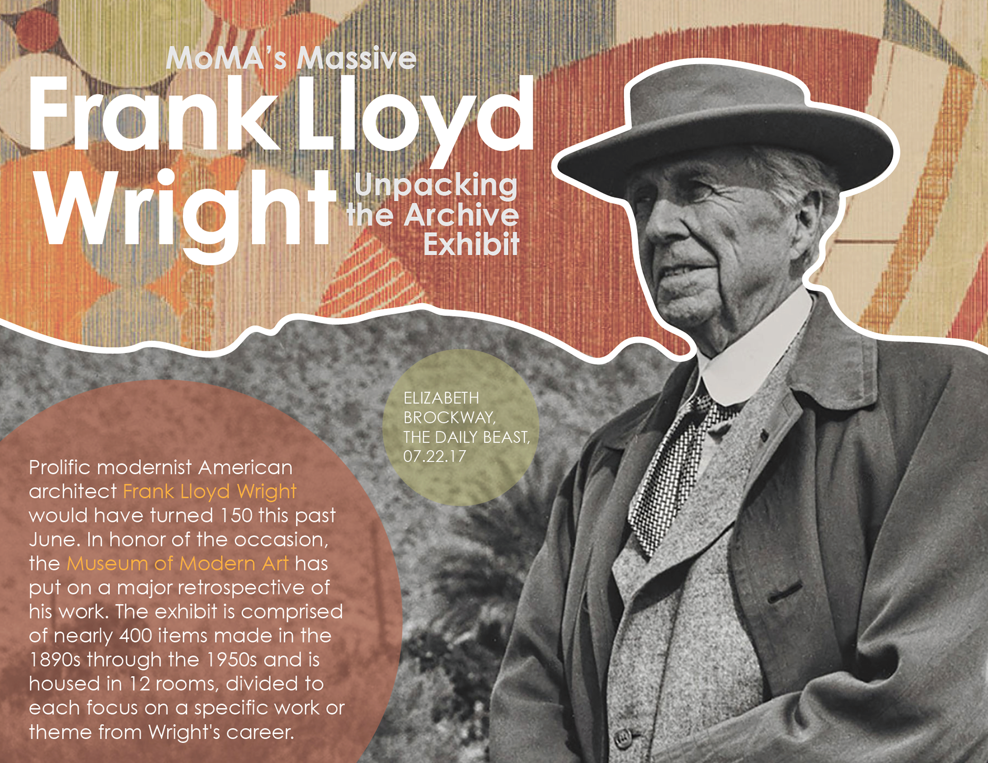MOMA and Frank Lloyd Wright Promotion 