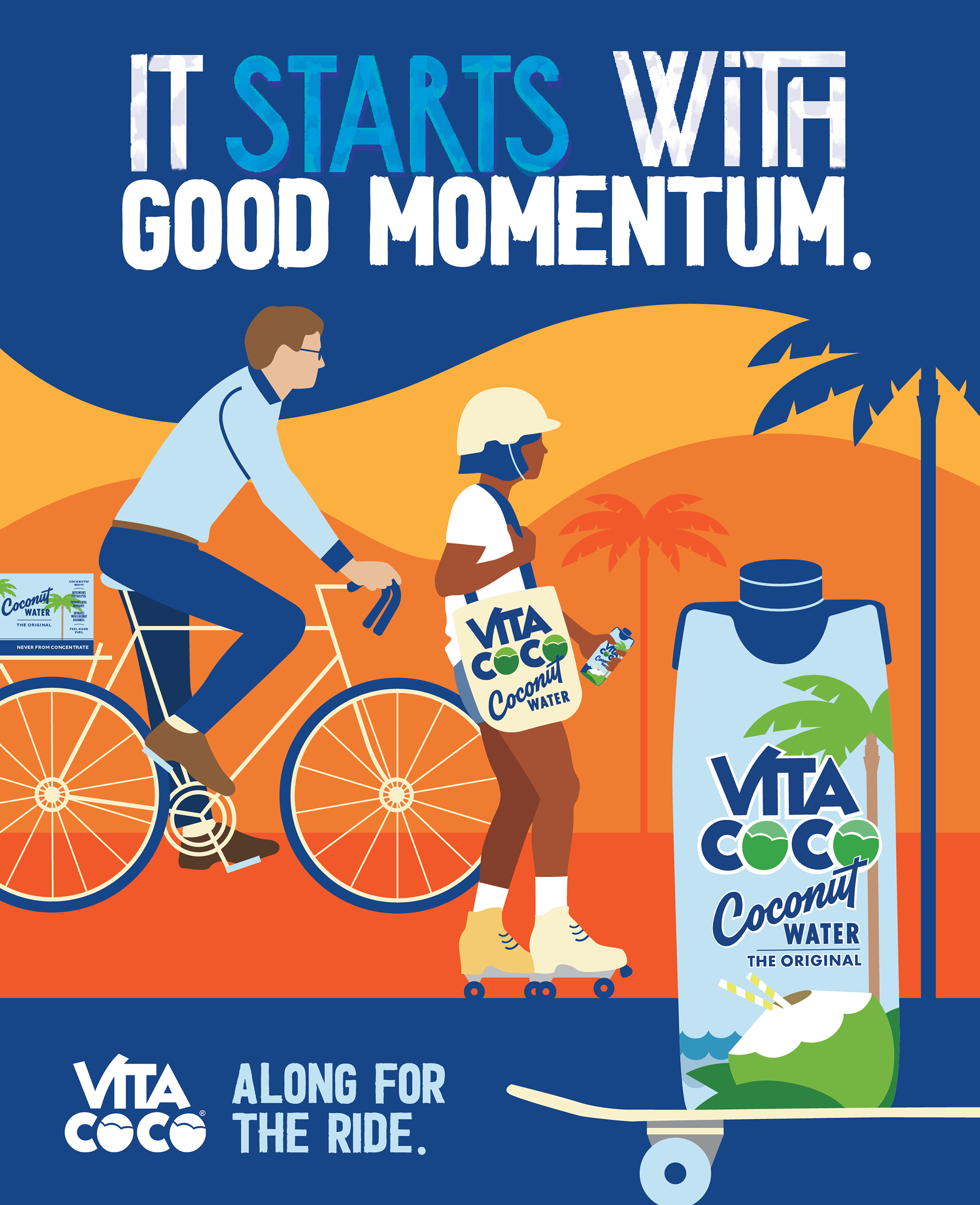 Vita Coco Billboard Design Entry by Michelle Hanson