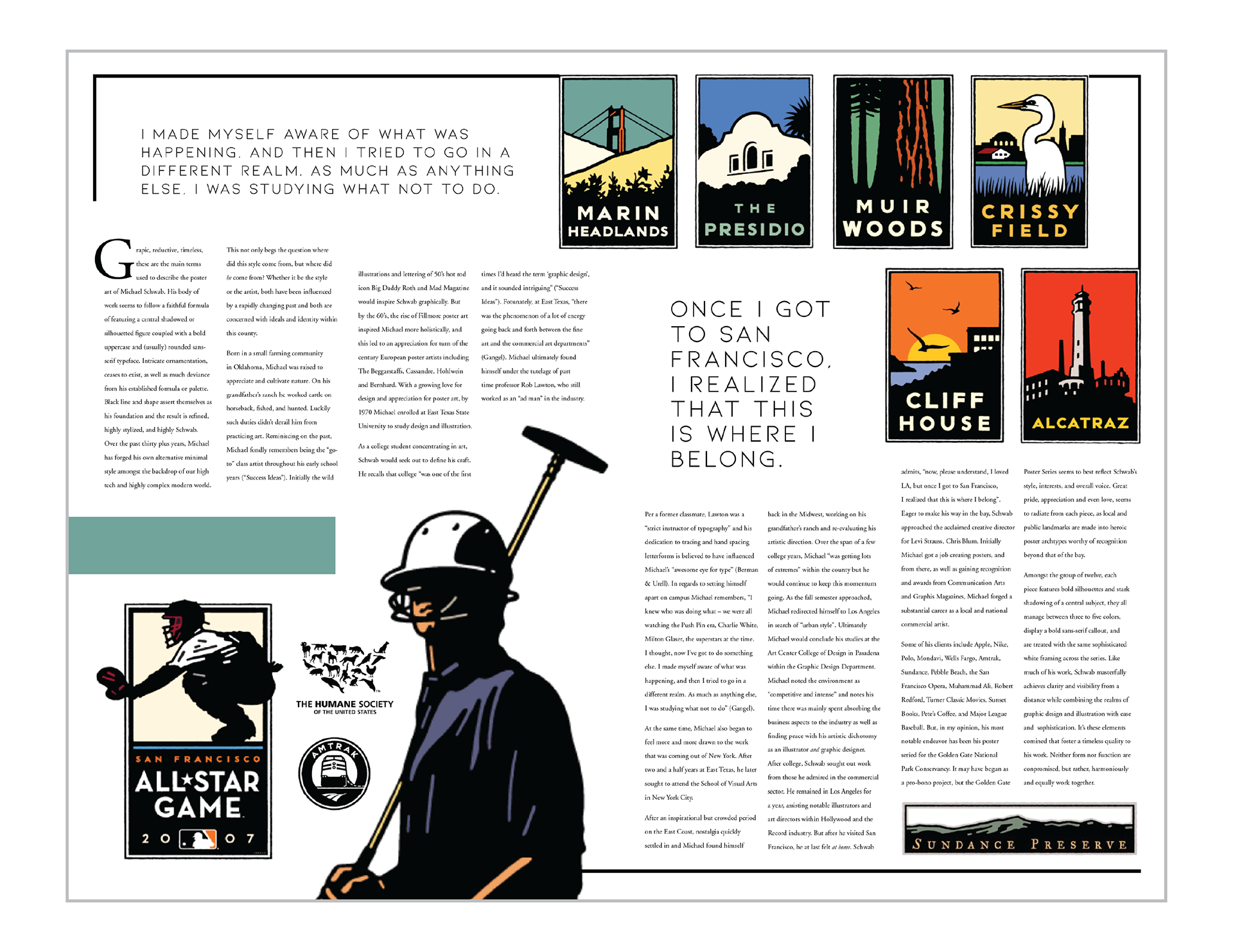 Michael Schwab Artwork Essay - inside