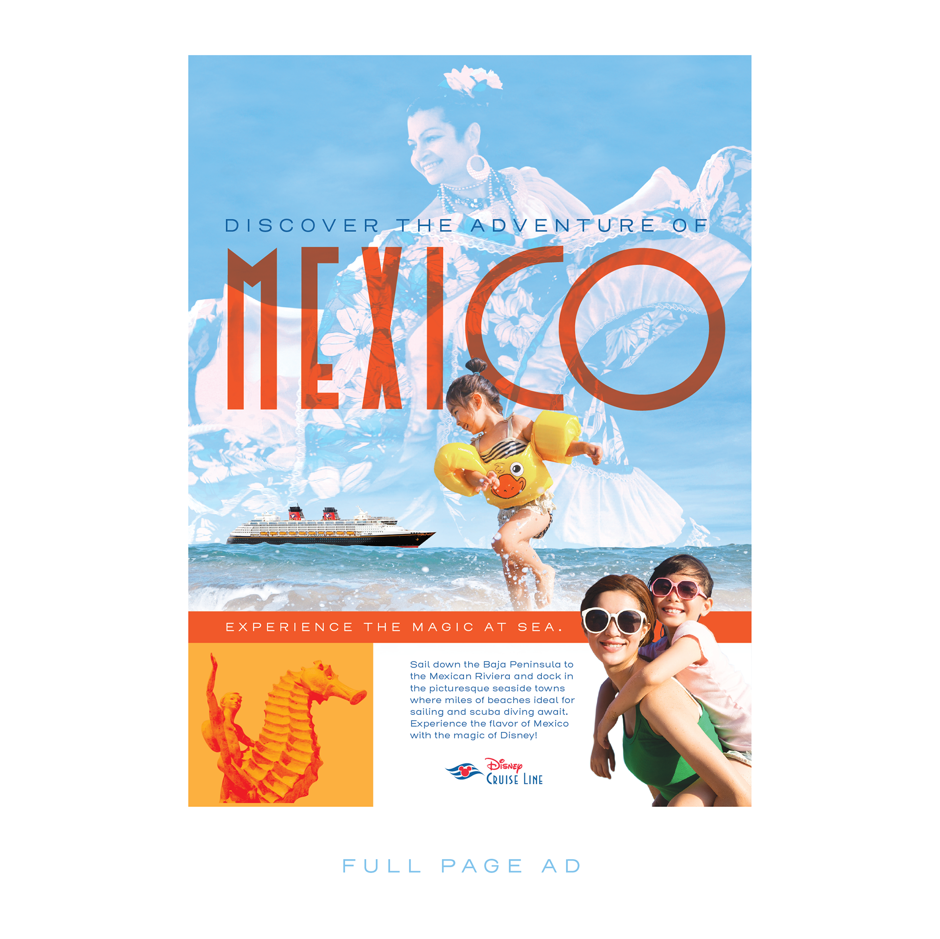 Disney Cruise Ad Campaign - full page