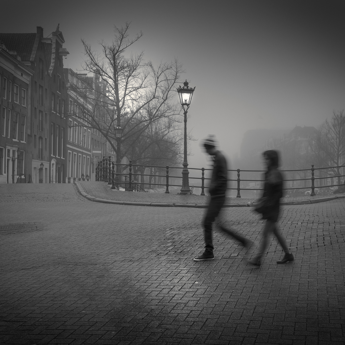 Morning Walk II, Amsterdam