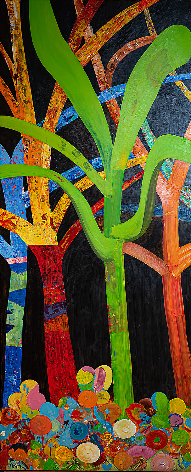 Bubble Forest (Painting)