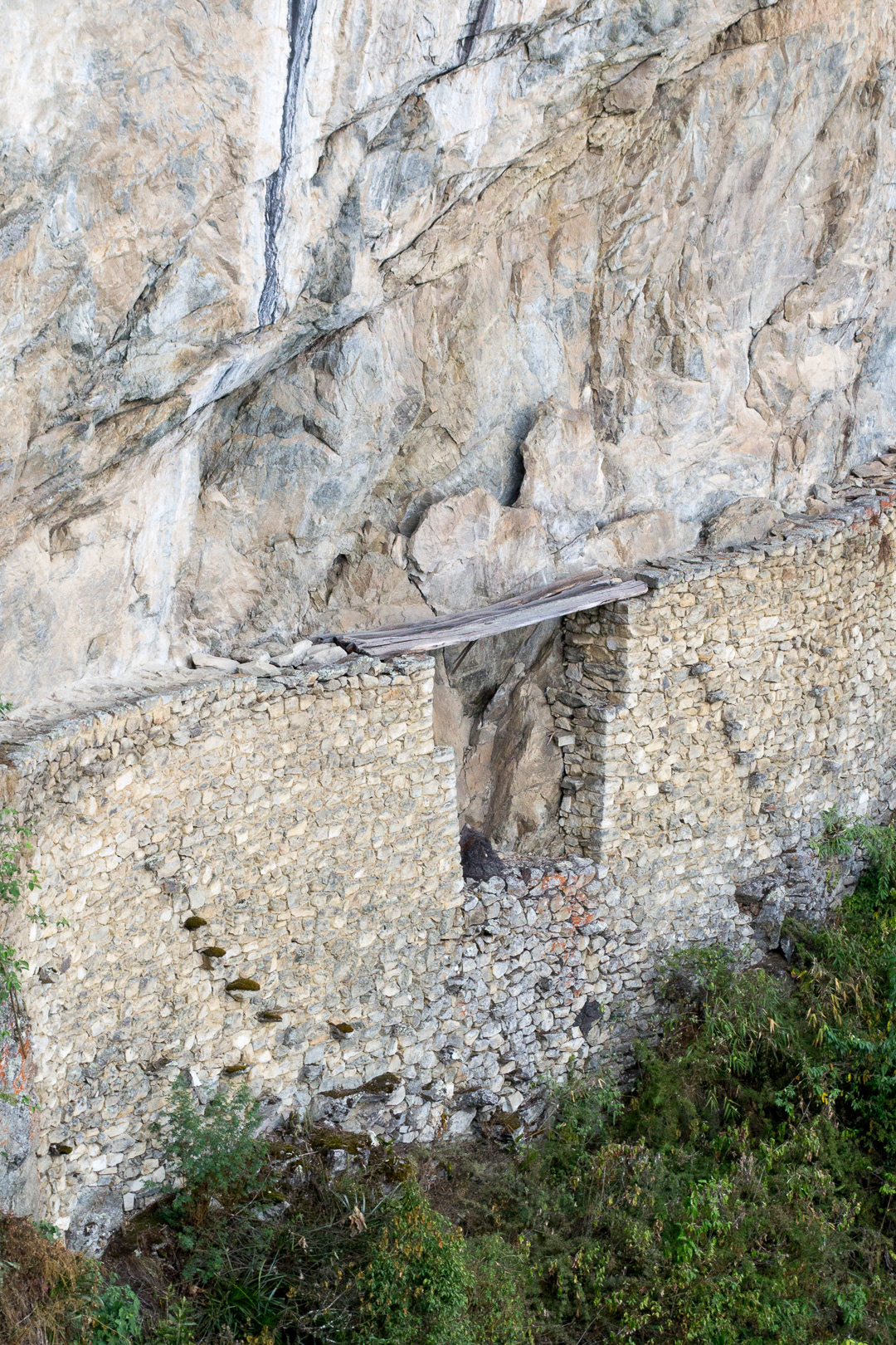 Machu Picchu: puente inca