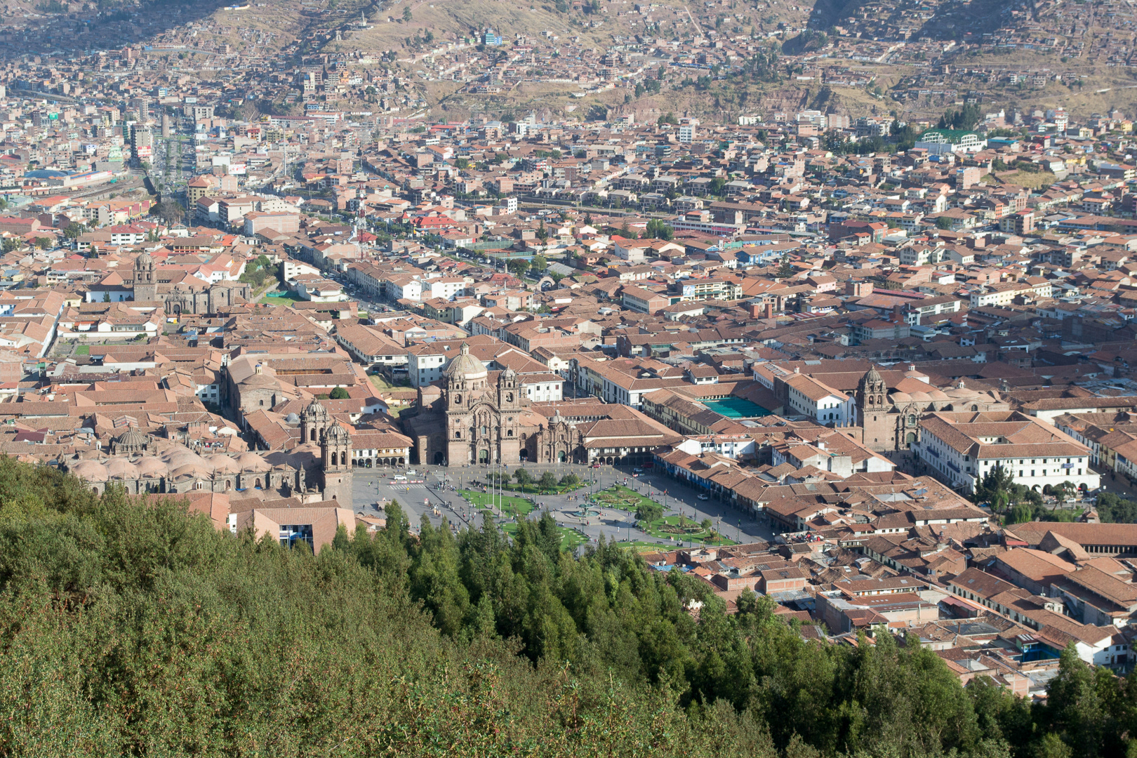 Vista del Cusco desde Sacsayhuaman