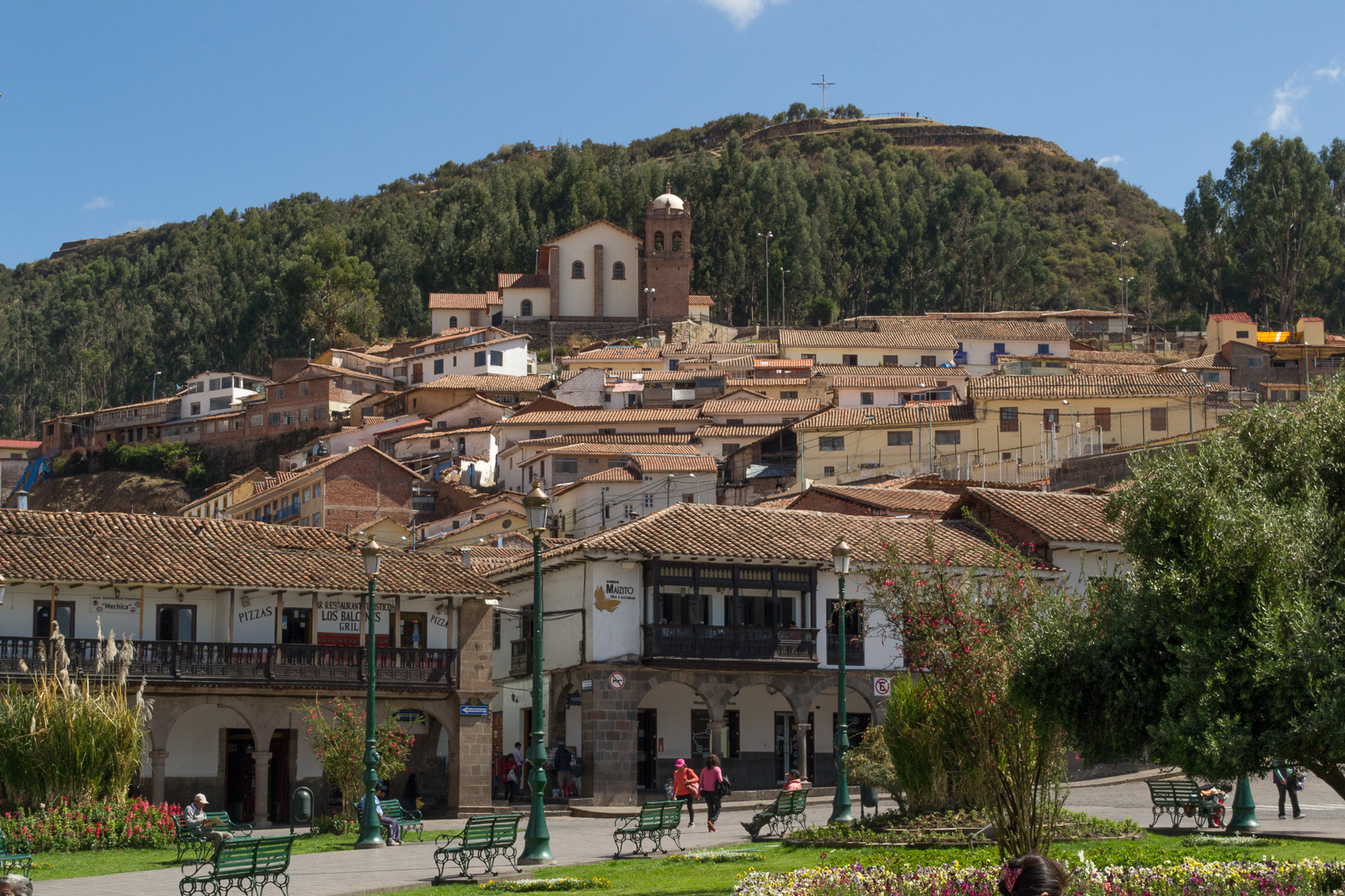 Vista desde la Plaza de Armas