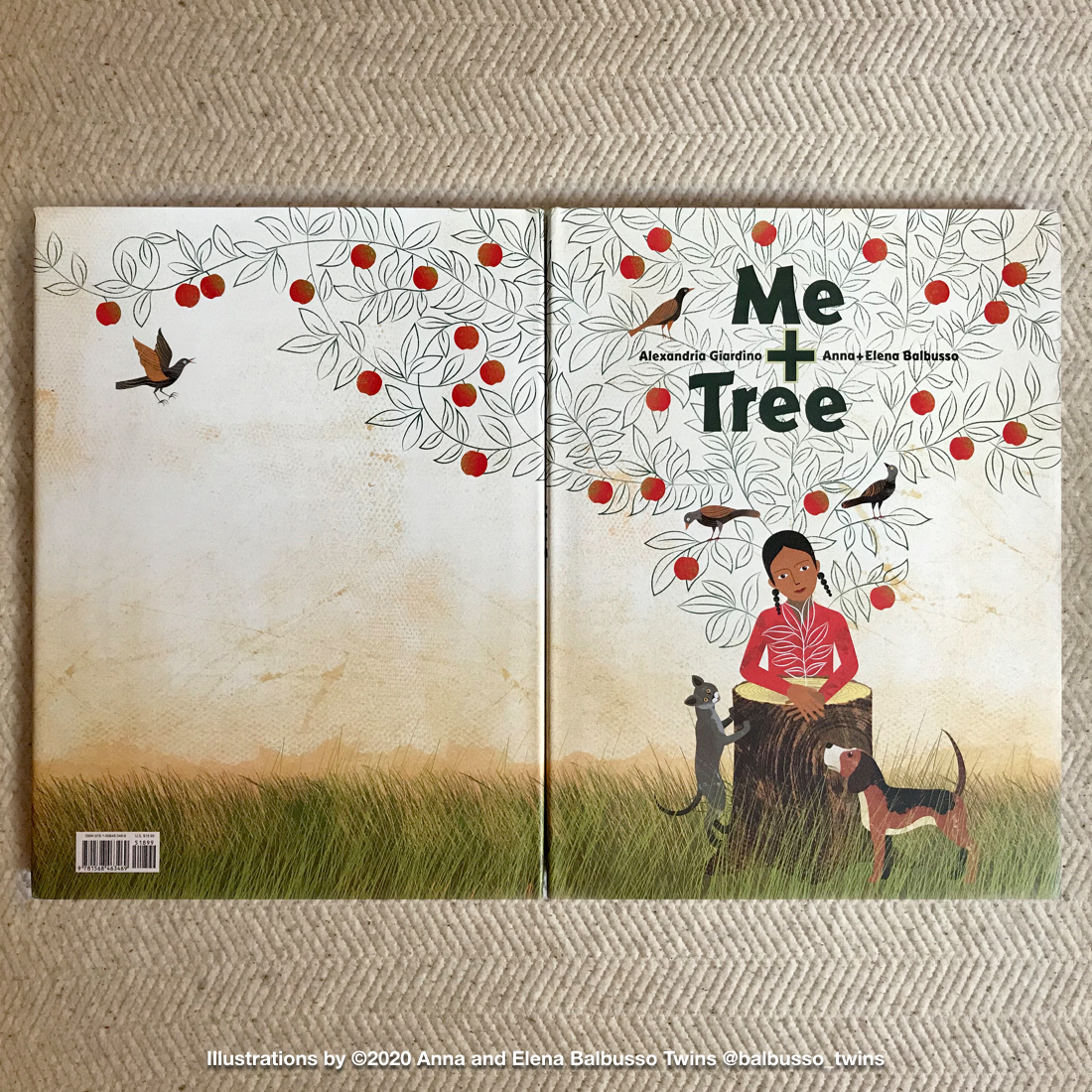 Me+Tree illustrated by ©2020 Balbusso Twins
