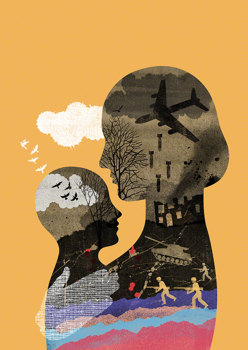 War poster - Colloque Revue L'Autre poster