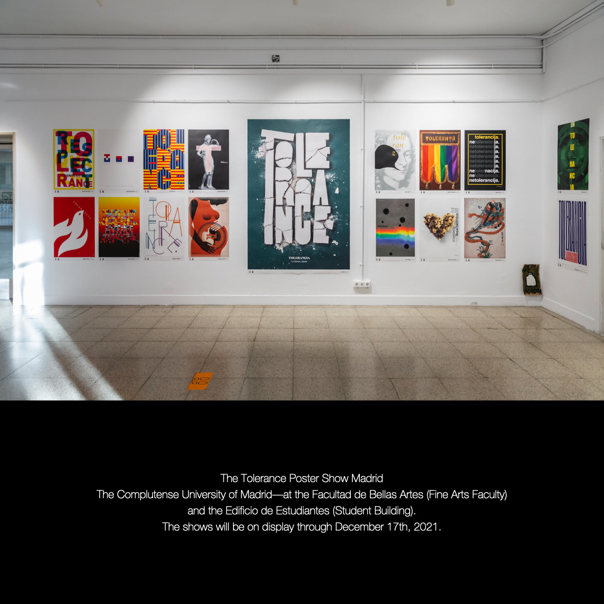 TOLERANCE POSTER SHOW IN MADRID