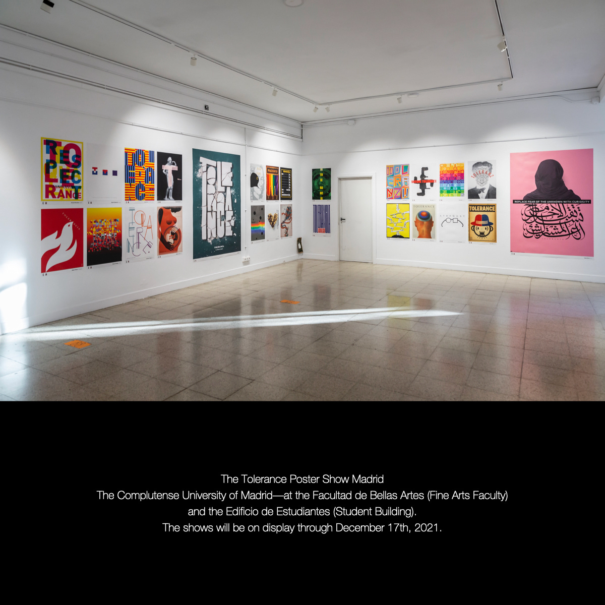 TOLERANCE POSTER SHOW IN MADRID
