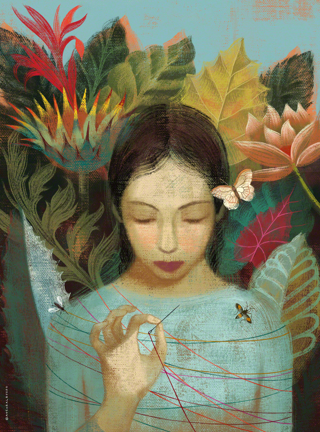 Elue (cover art) for Gallimard Jeunesse France