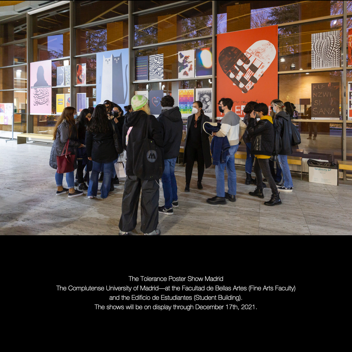 TOLERANCE POSTER SHOW IN MADRID