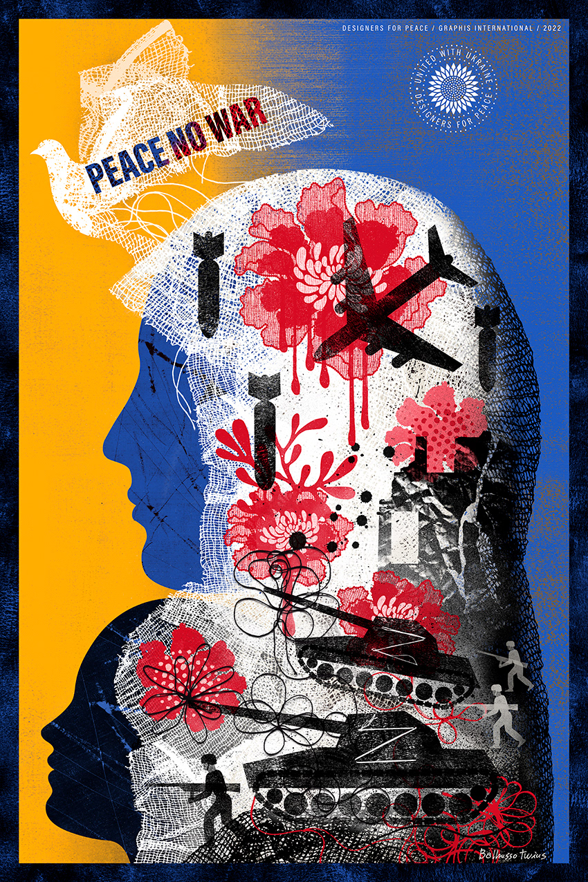 #peace poster by Balbusso twins