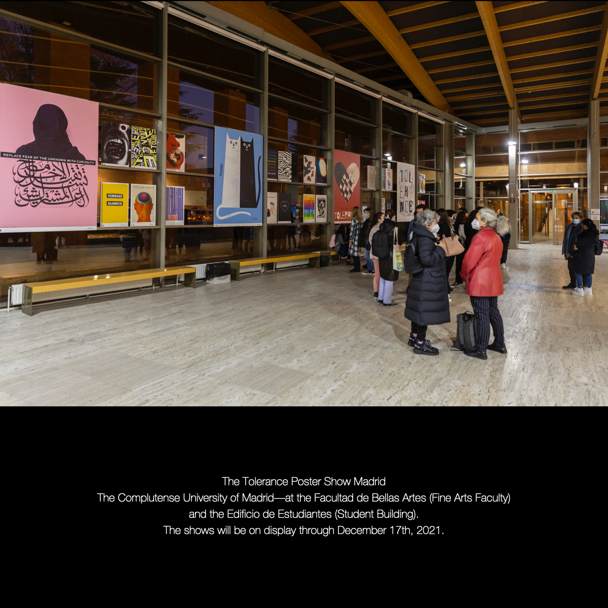 TOLERANCE POSTER SHOW IN MADRID