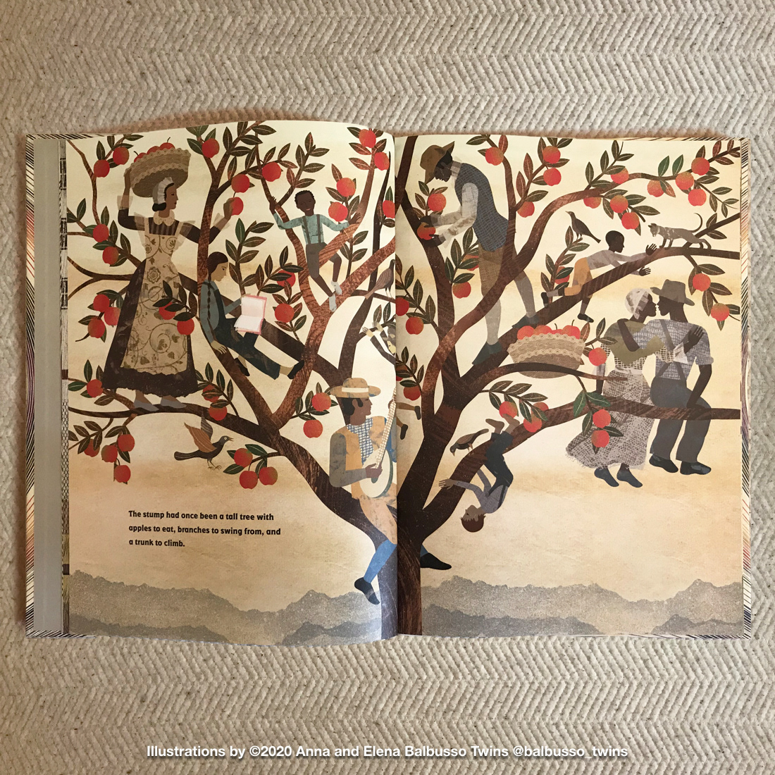 Me+Tree illustrated by ©2020 Balbusso Twins