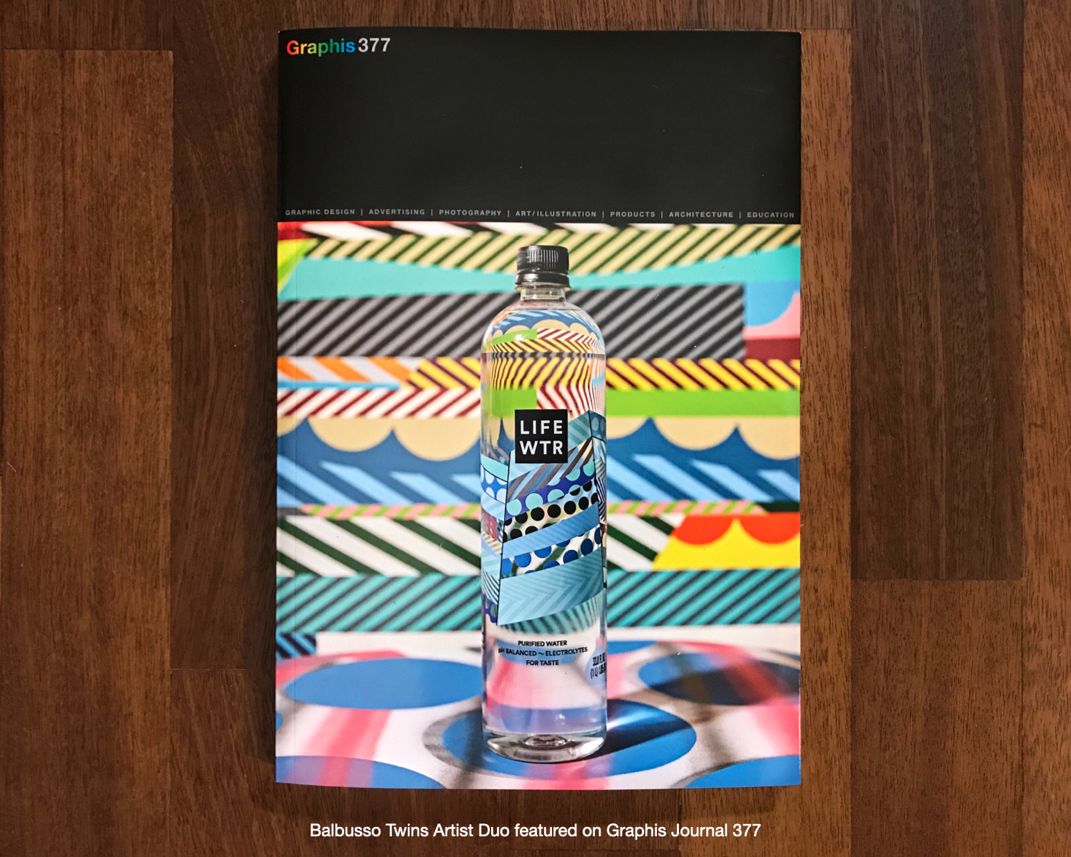 Balbusso Twins featured Graphis Journal 377
